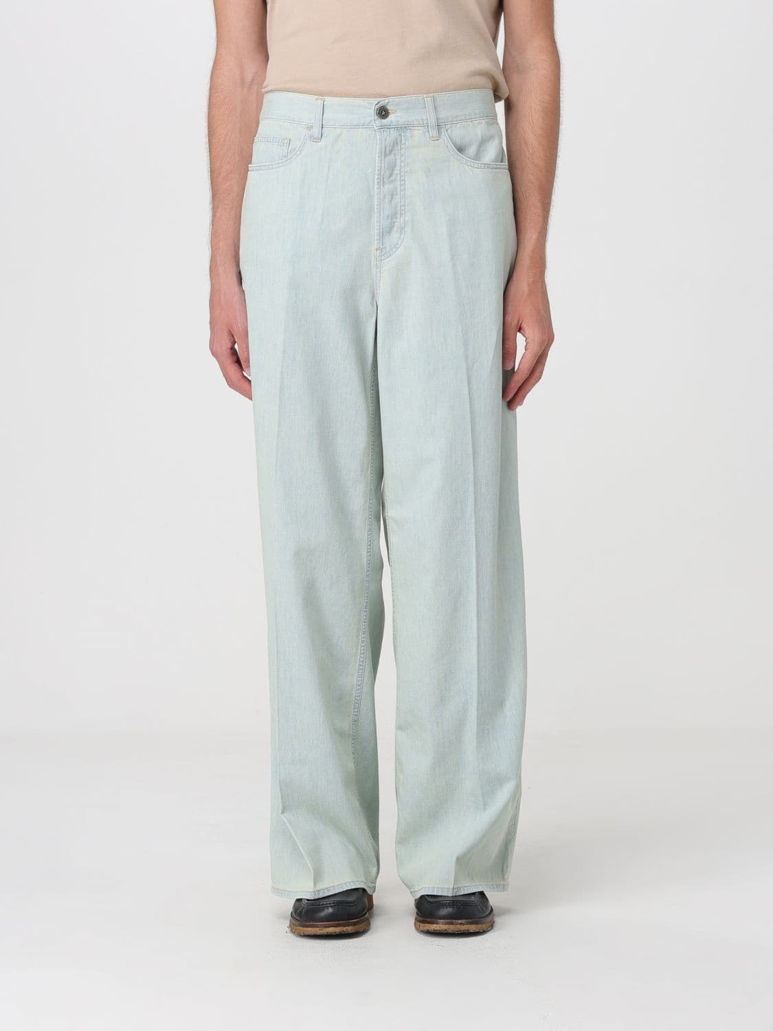Golden Goose Jeans Men color Stone Washed