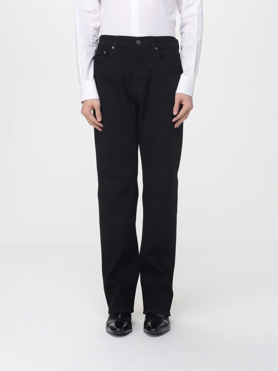 Golden Goose Jeans Men color Black