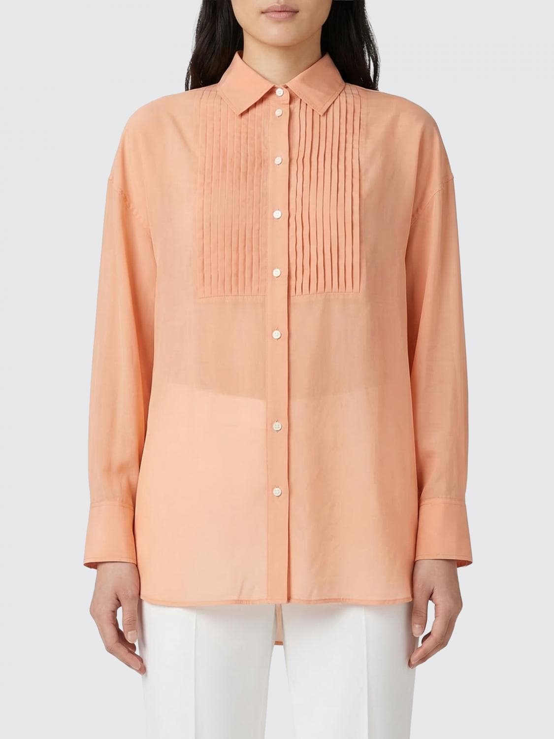 Golden Goose Shirt Woman color Coral