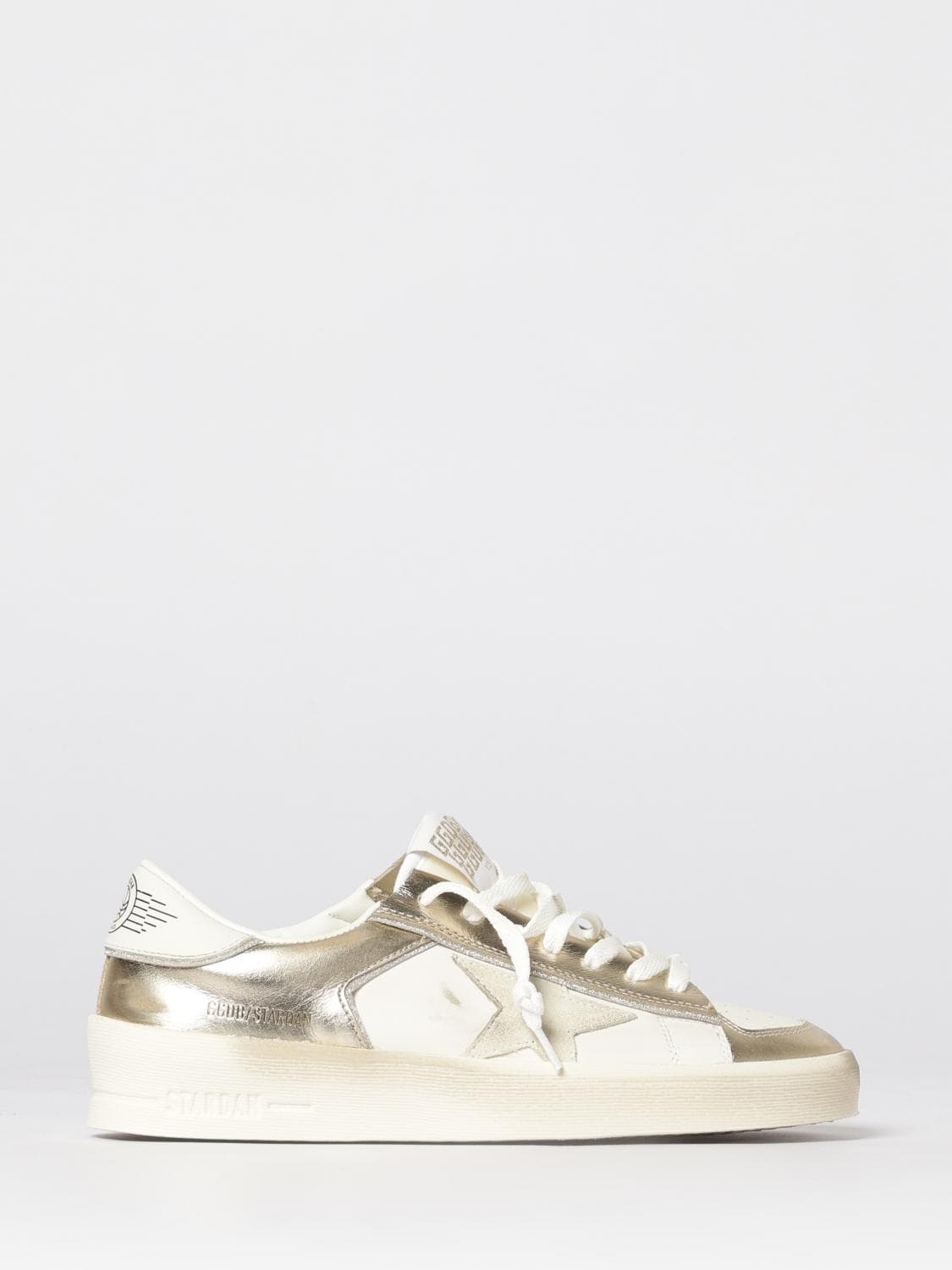 Golden Goose Sneakers Woman color Gold