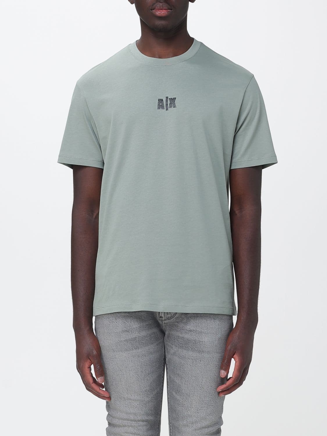Armani Exchange T-Shirt Men color Sage