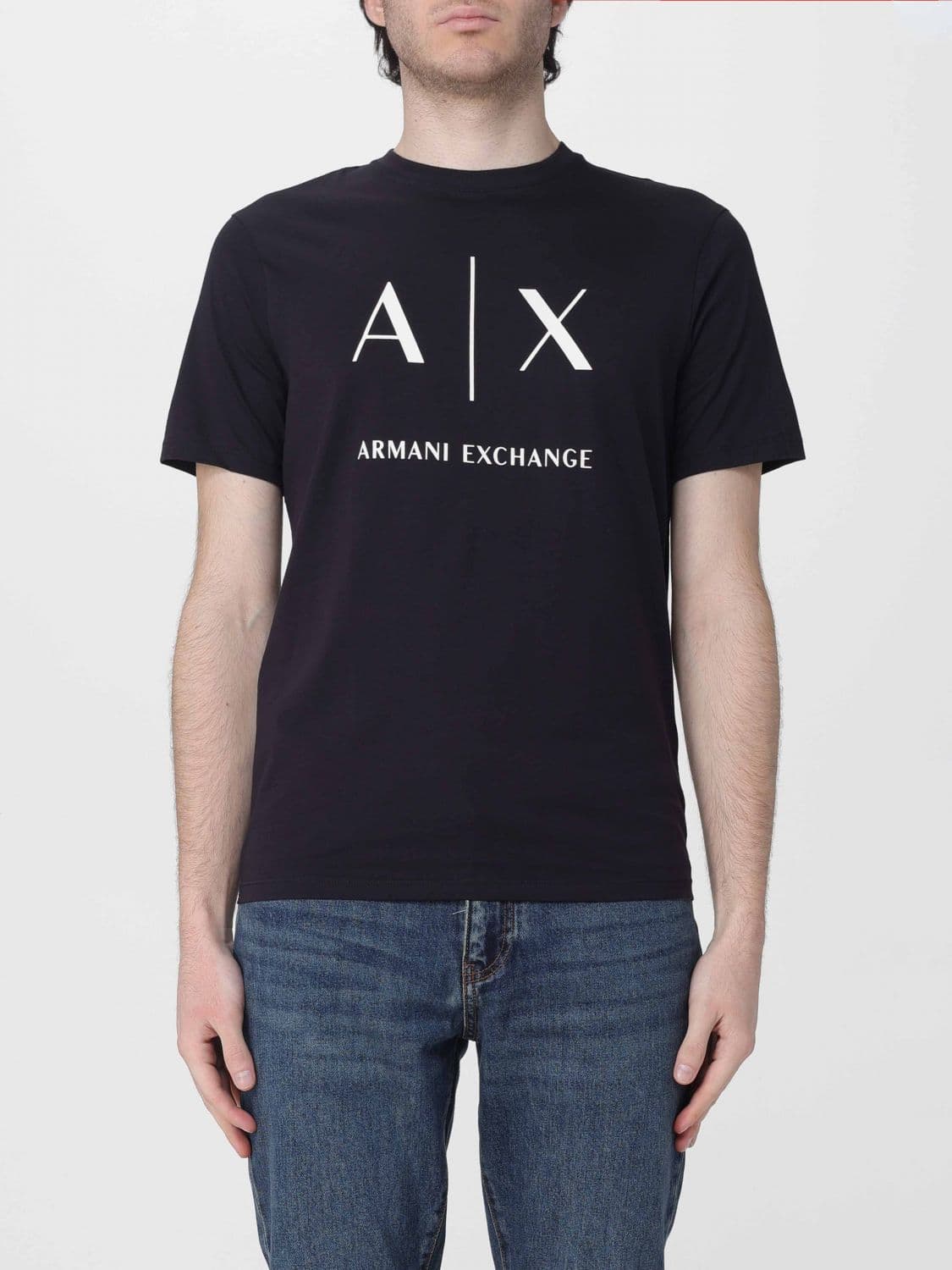 Armani Exchange T-Shirt Men color Navy