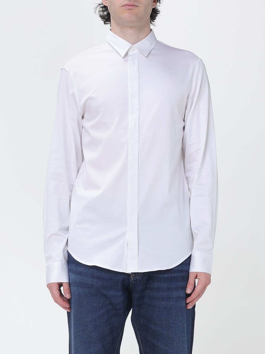 Armani Exchange Shirt Men color White