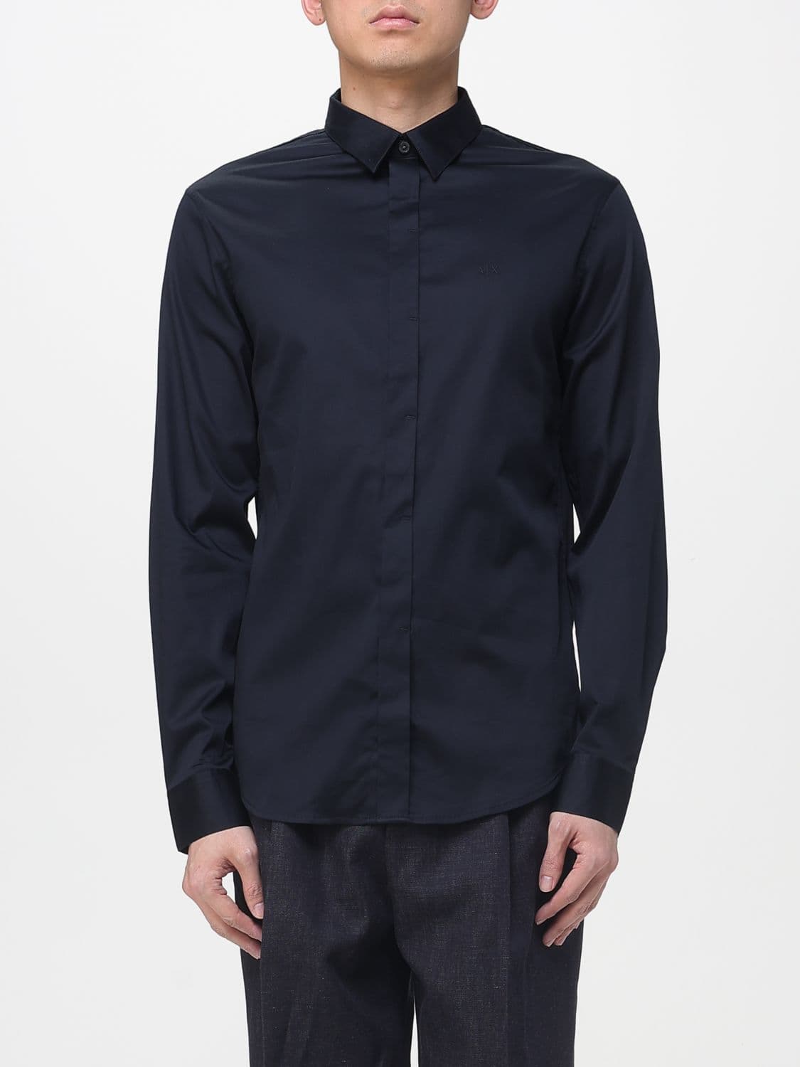Armani Exchange Shirt Men color Black