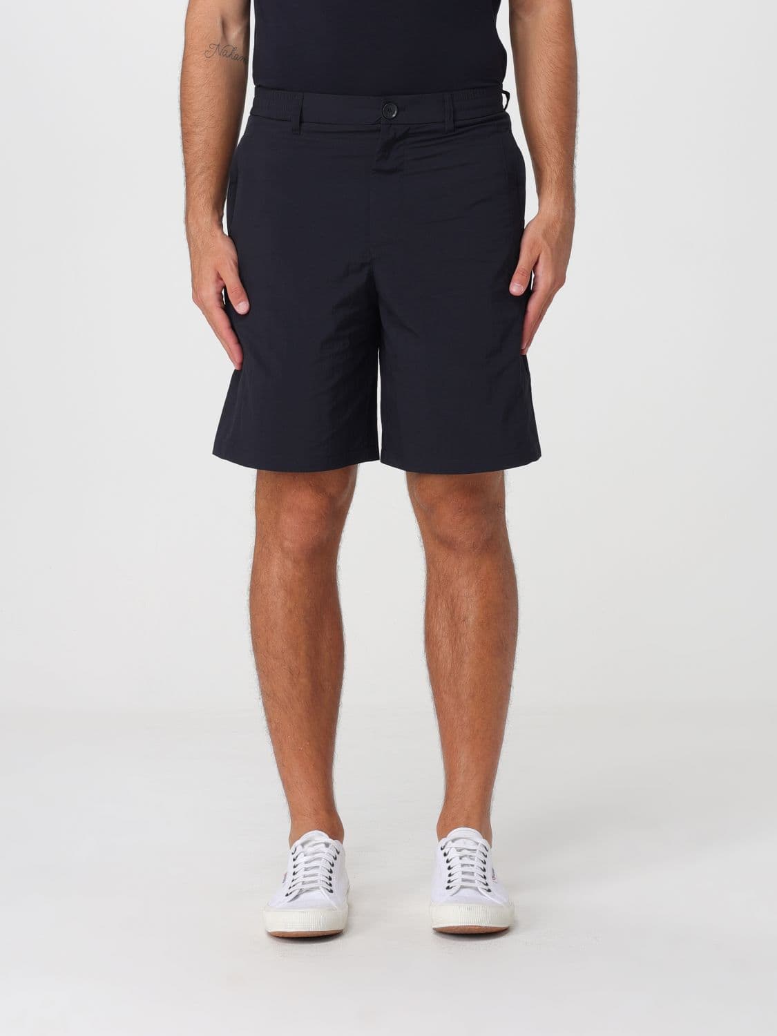 Armani Exchange Shorts Men color Navy