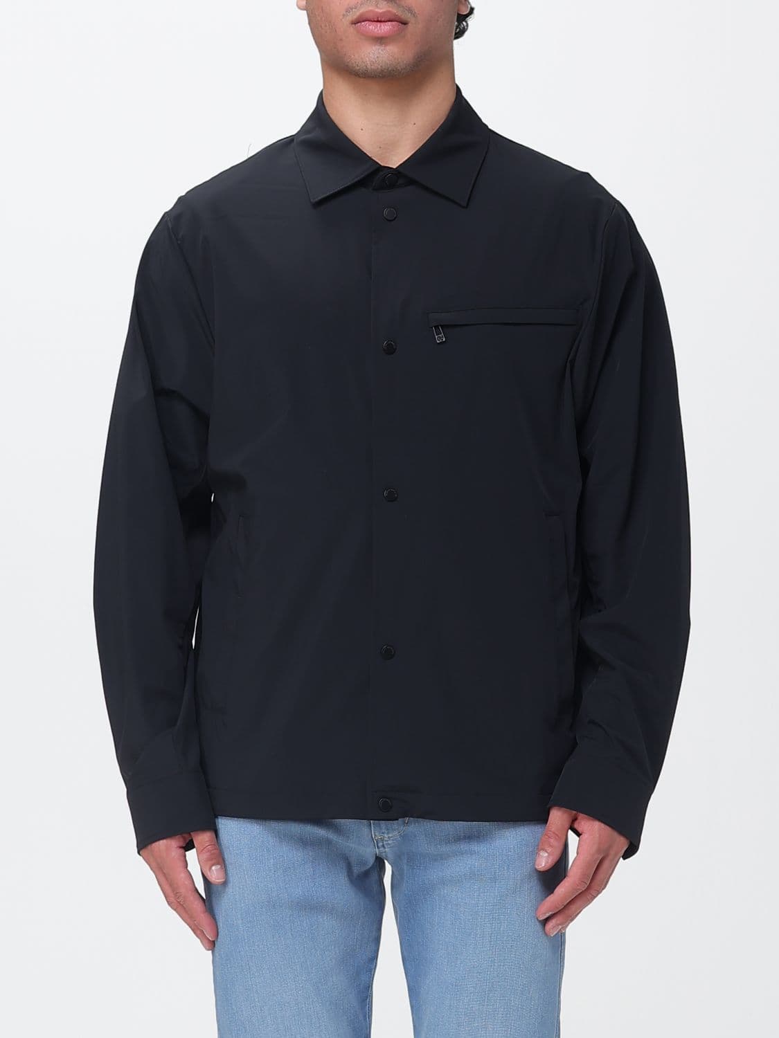 Armani Exchange Jacket Men color Black