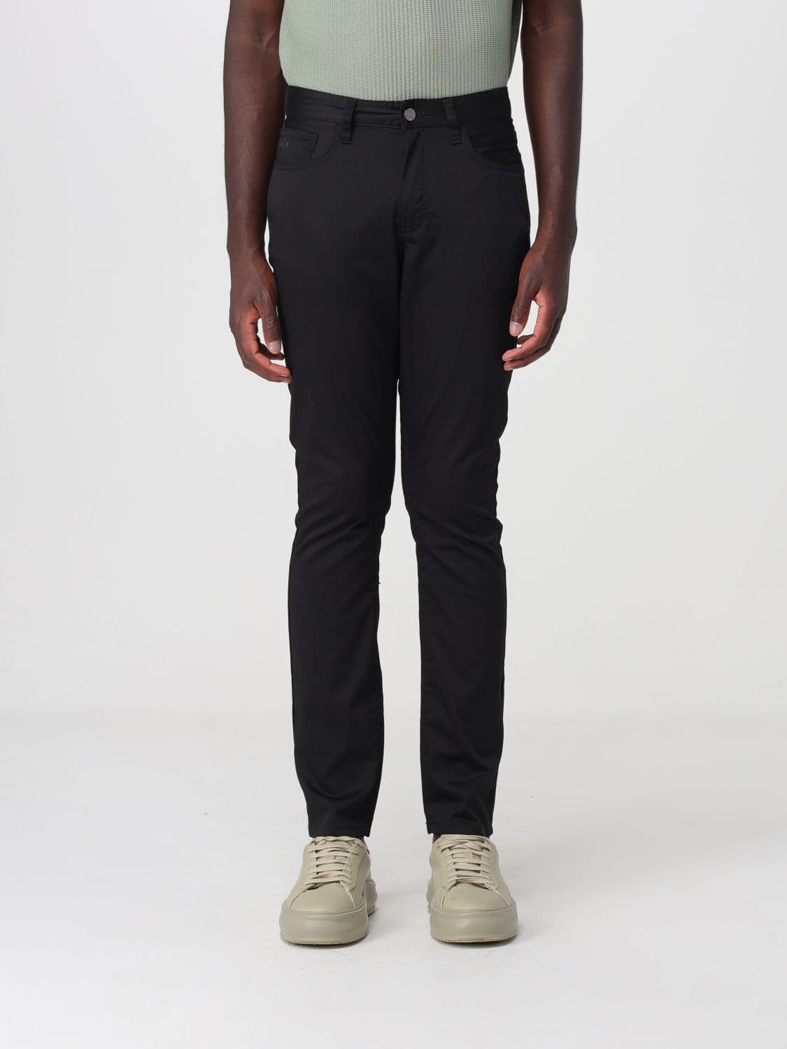 Armani Exchange Pants Men color Black