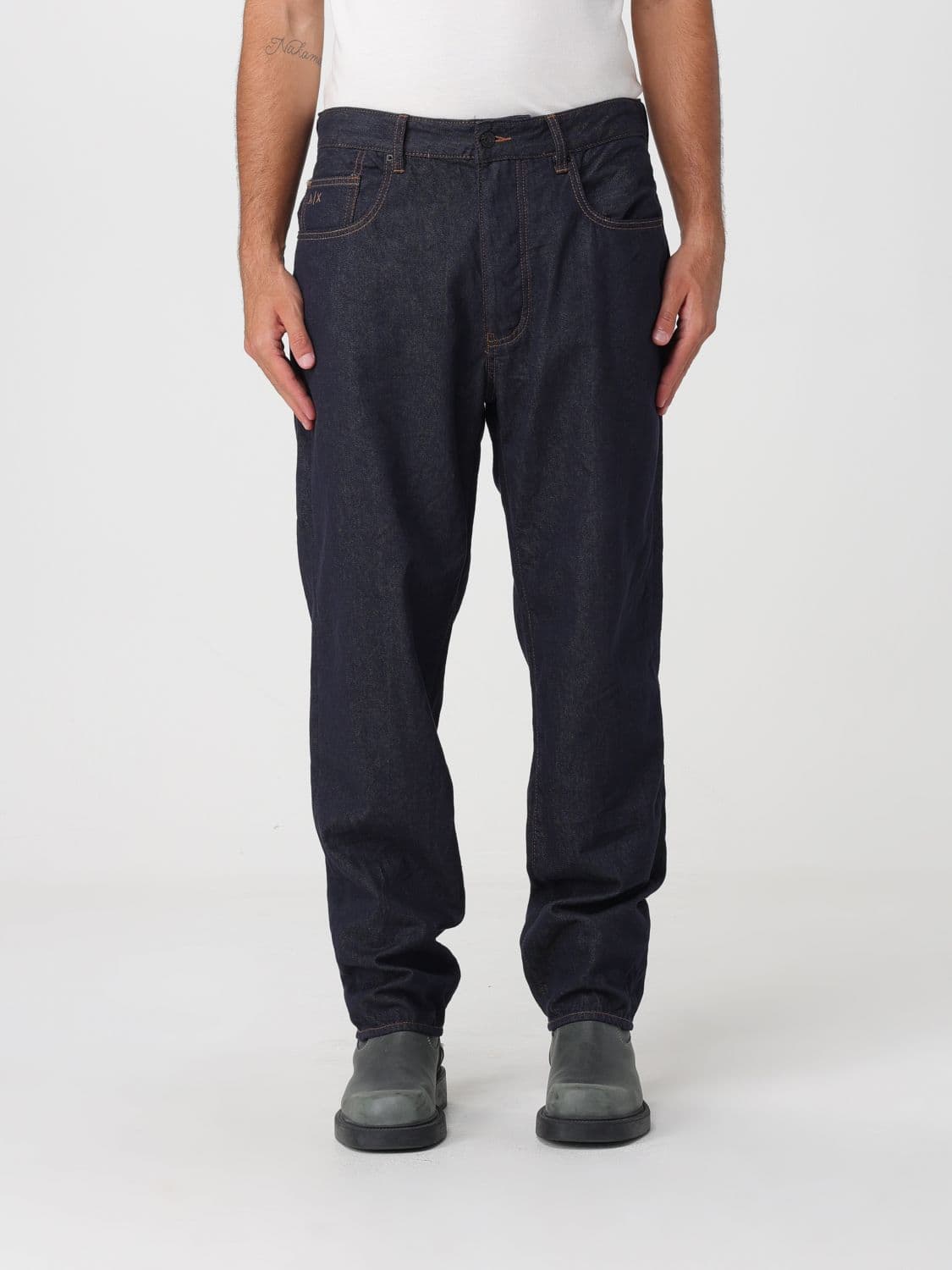 Armani Exchange Jeans Men color Blue