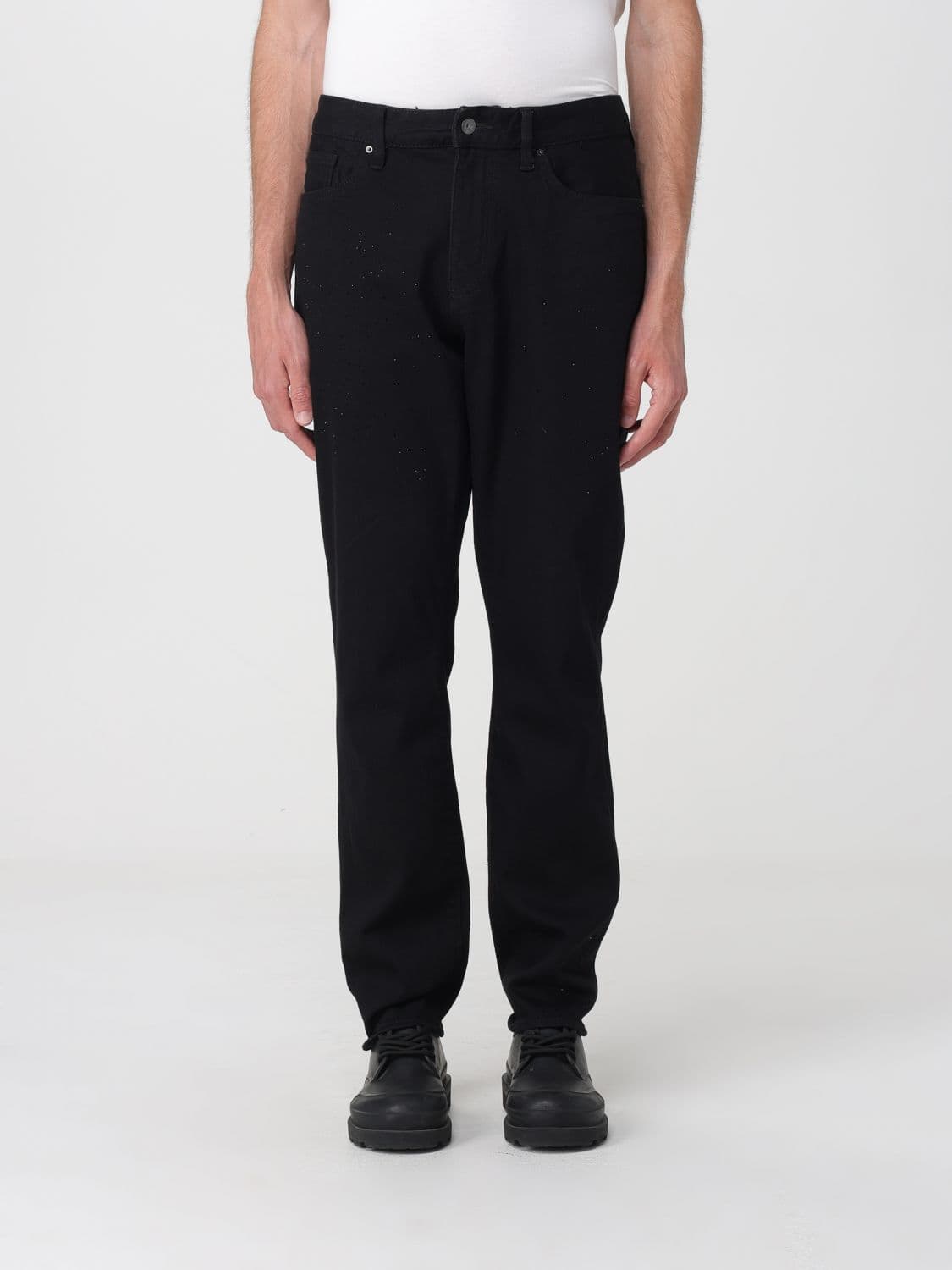 Armani Exchange Jeans Men color Black