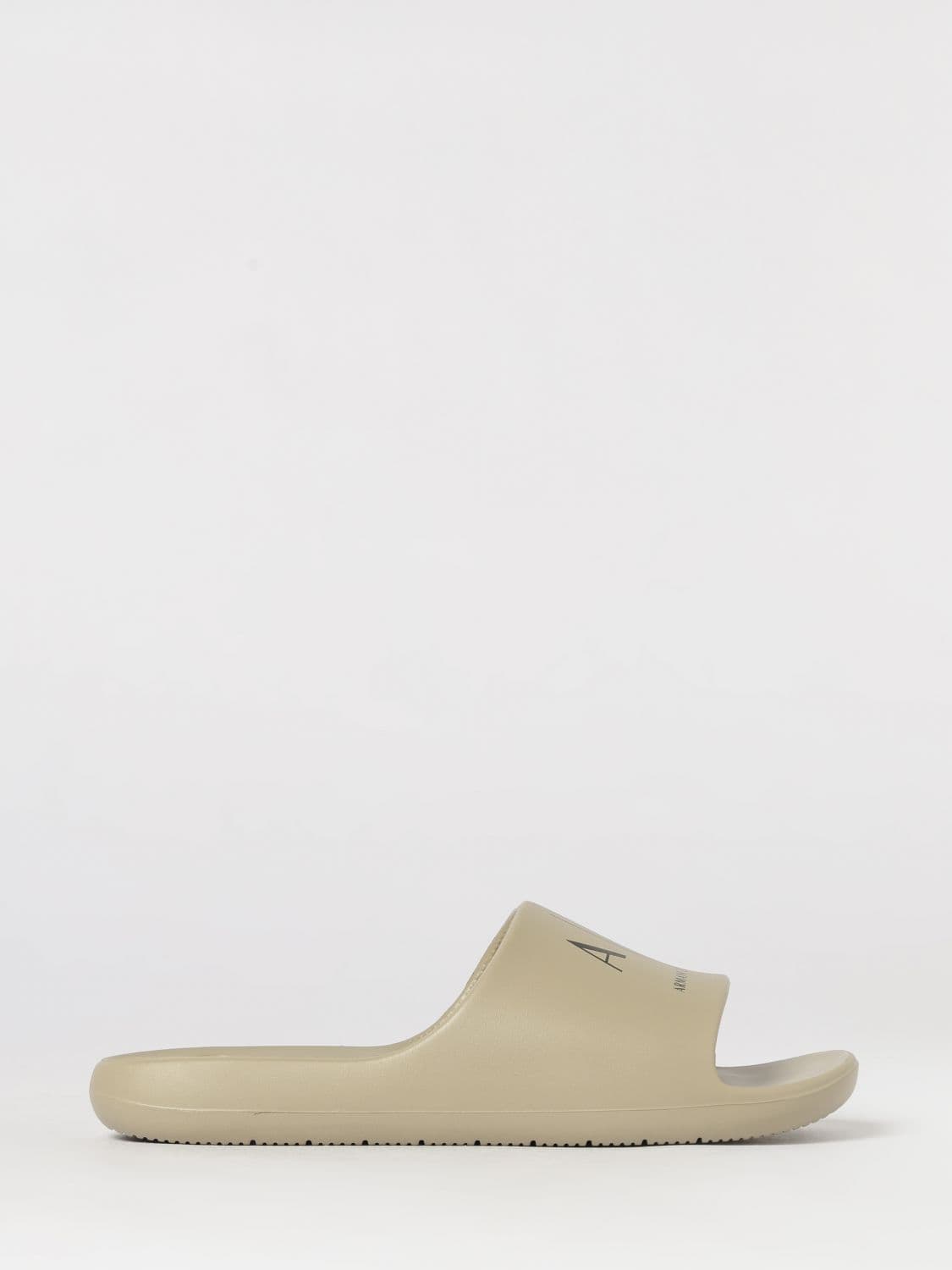 Armani Exchange Sandals Men color Beige
