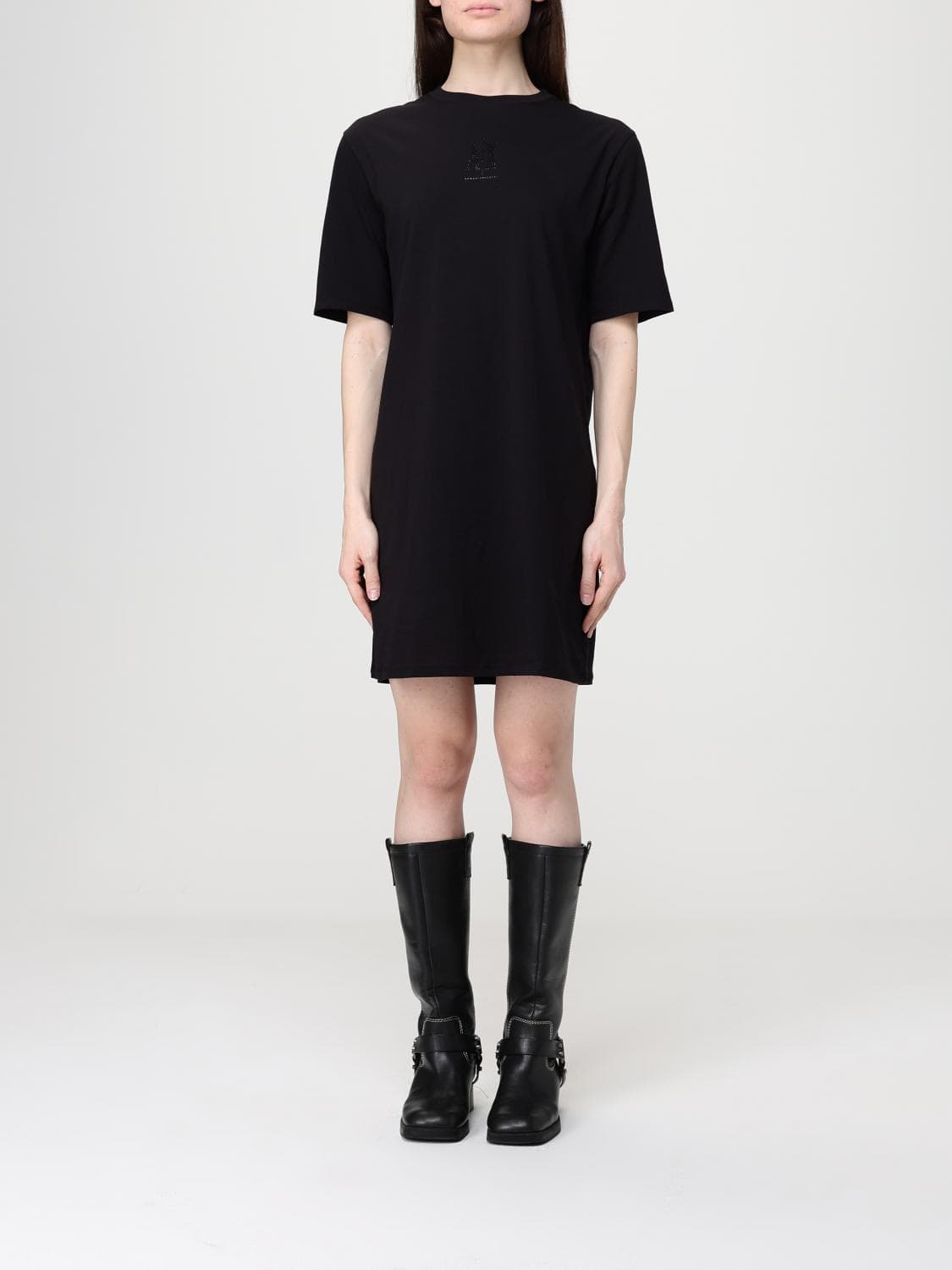Armani Exchange Dress Woman color Black