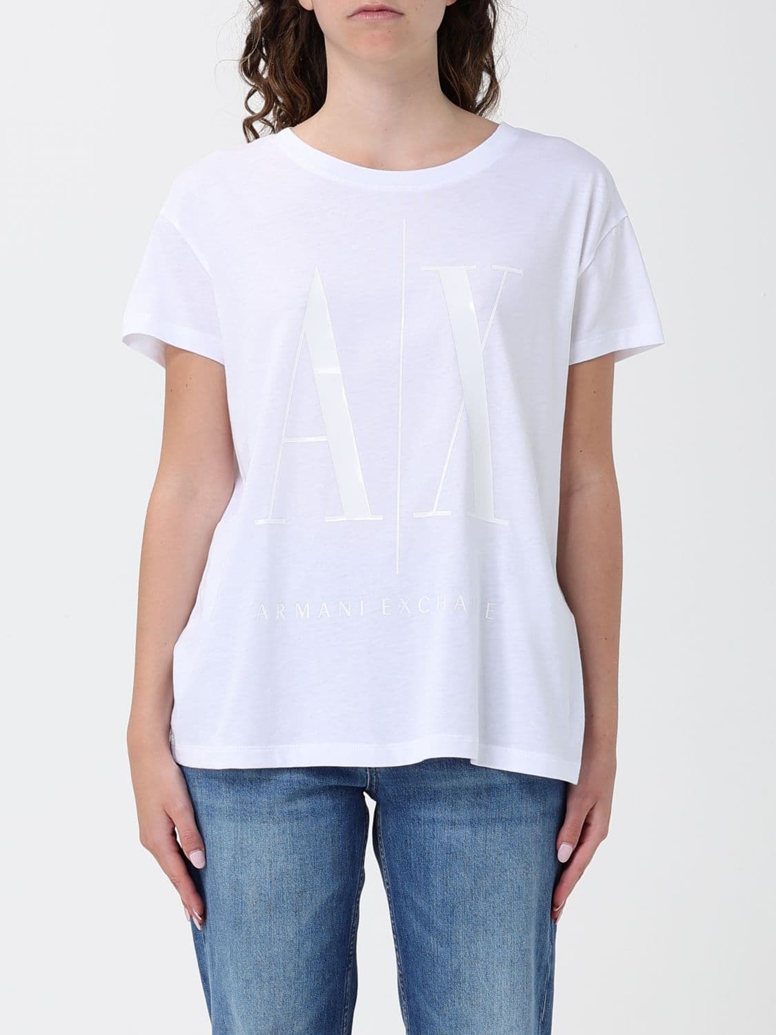 Armani Exchange T-Shirt Woman color White