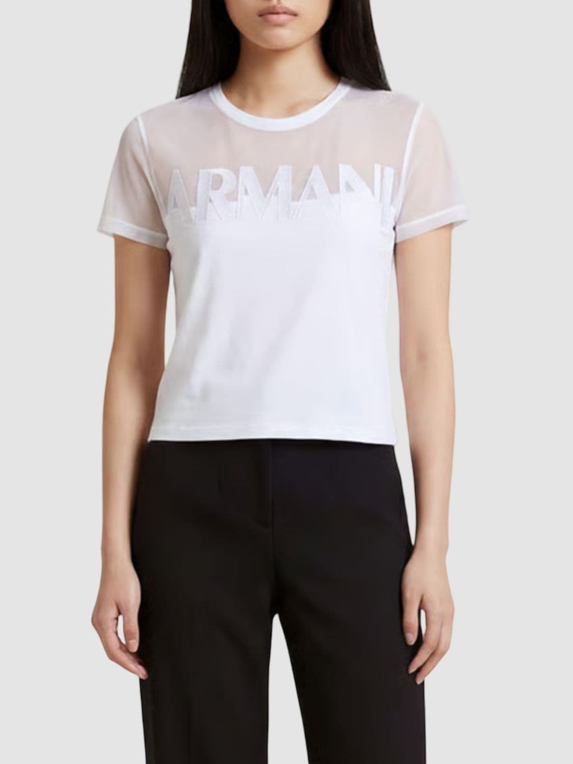 Armani Exchange Top Woman color White