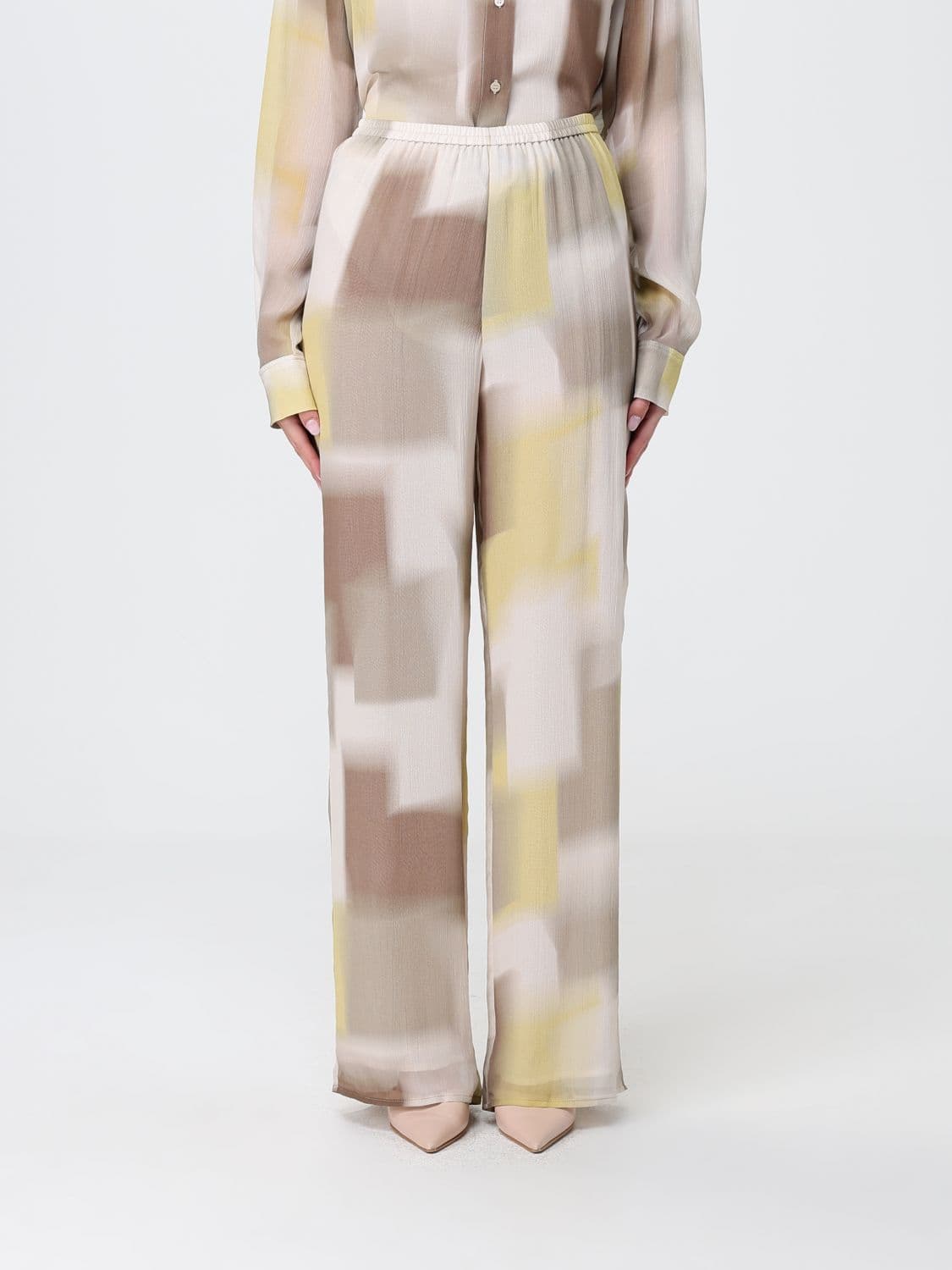 Armani Exchange Pants Woman color Yellow · 6