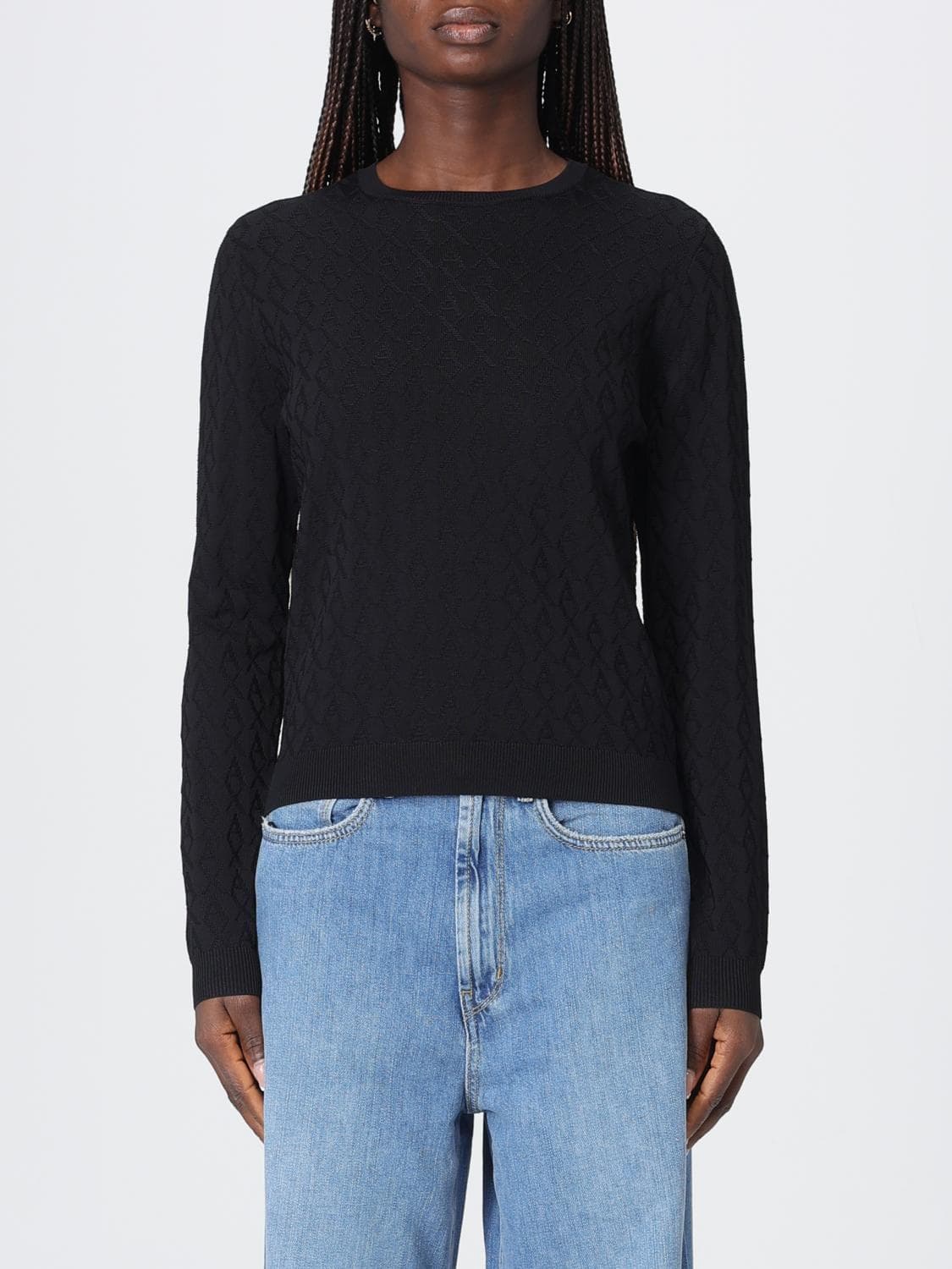 Armani Exchange Sweater Woman color Black