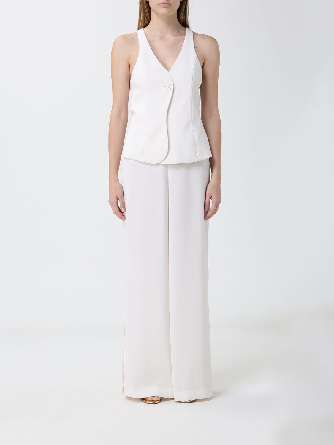 Armani Exchange Jumpsuit Woman color Yellow Cream · 2