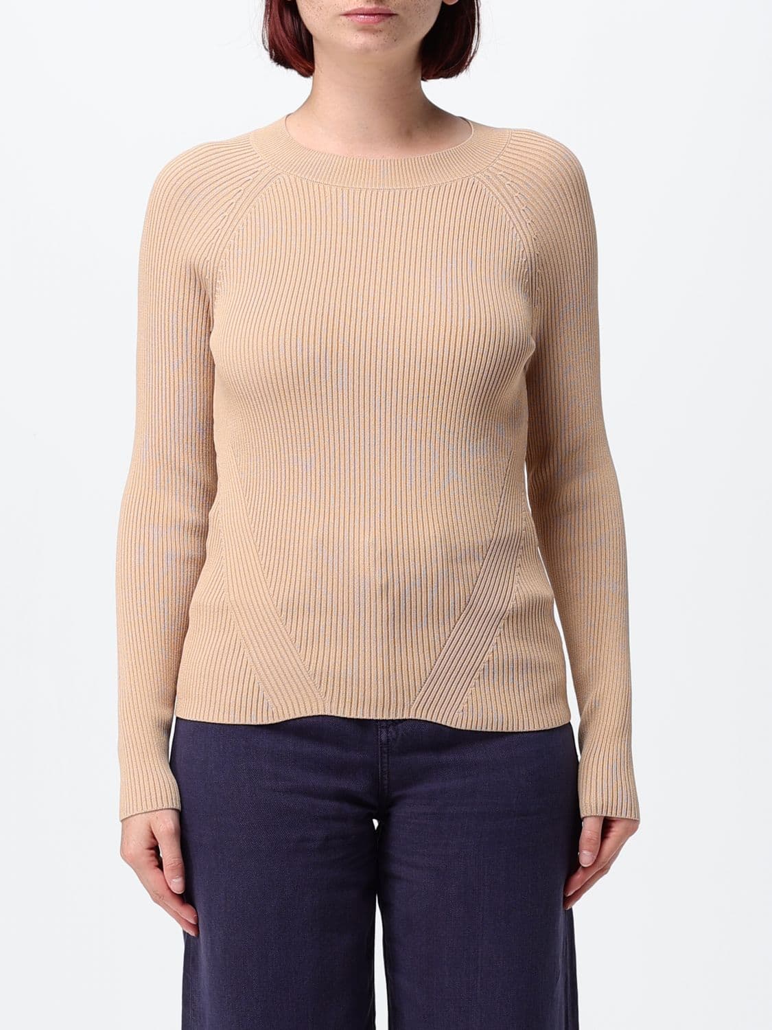 Armani Exchange Sweater Woman color Sand