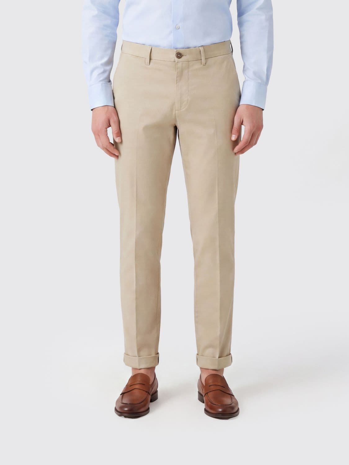 Re-Hash Pants Men color Beige