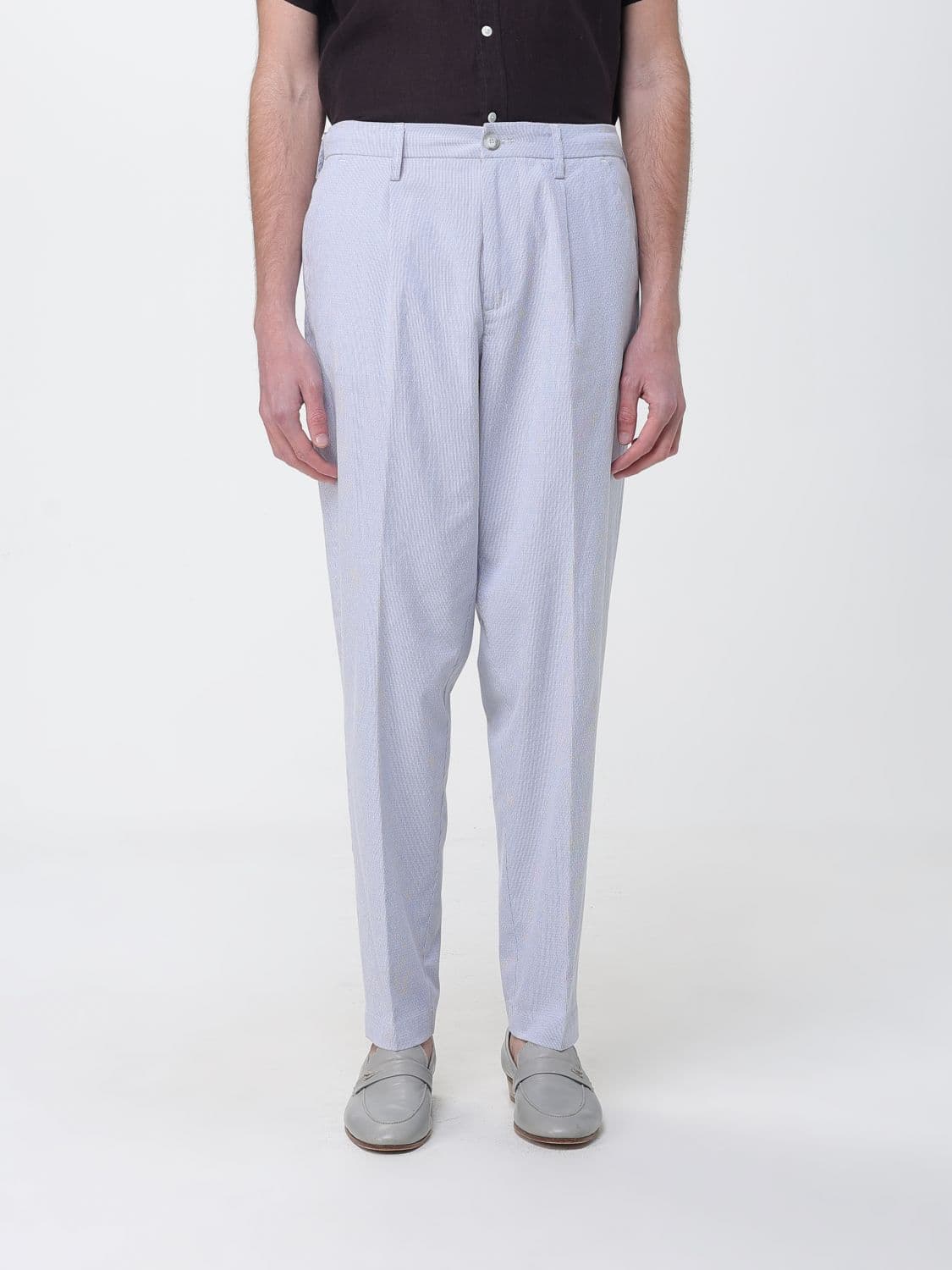 Re-Hash Pants Men color Gnawed Blue