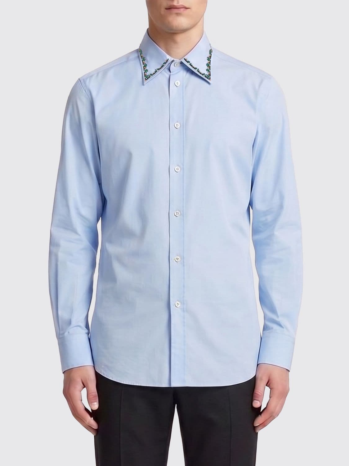 Valentino Shirt Men color Sky