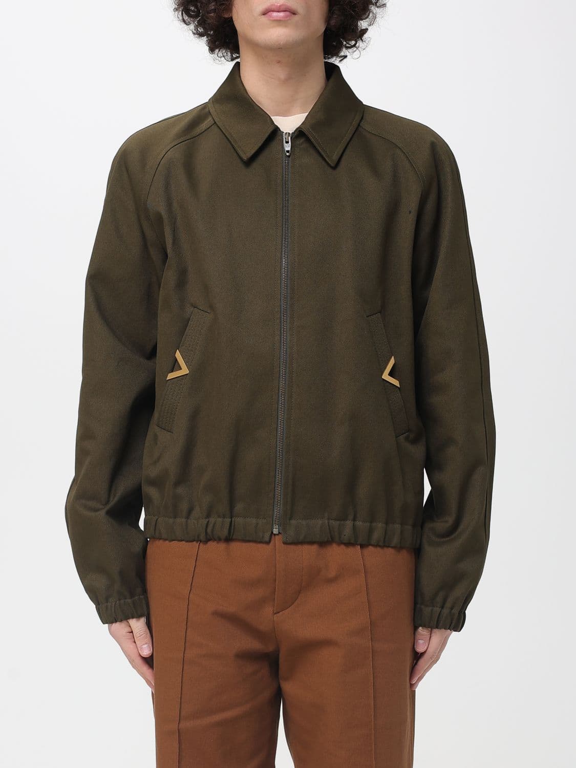 Valentino Jacket Men color Military