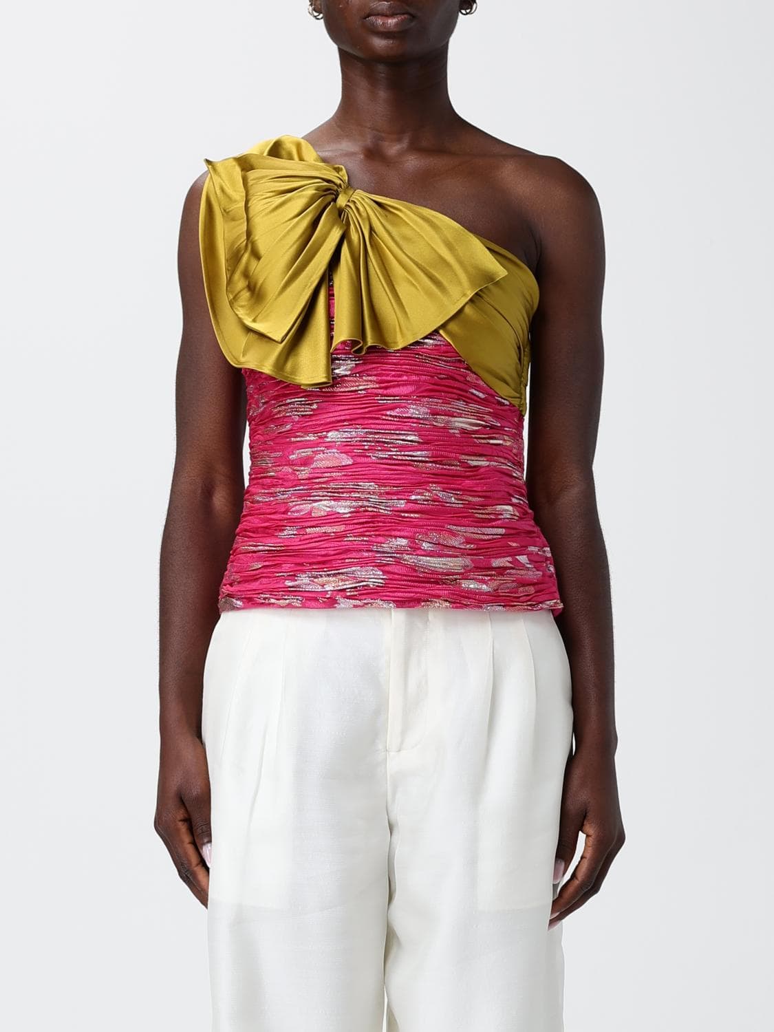 Valentino Top Woman color Fuchsia
