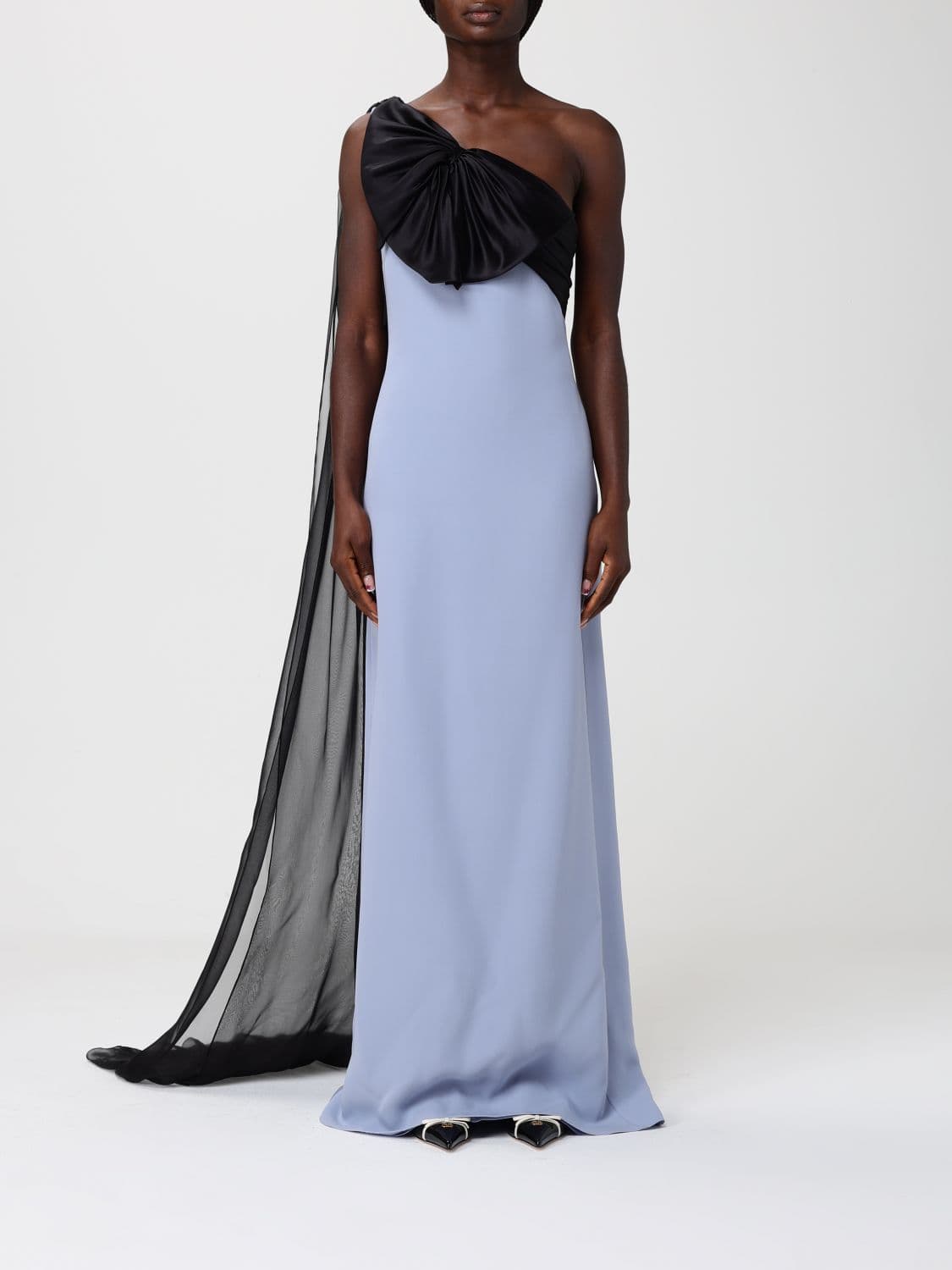 Valentino Dress Woman color Gnawed Blue