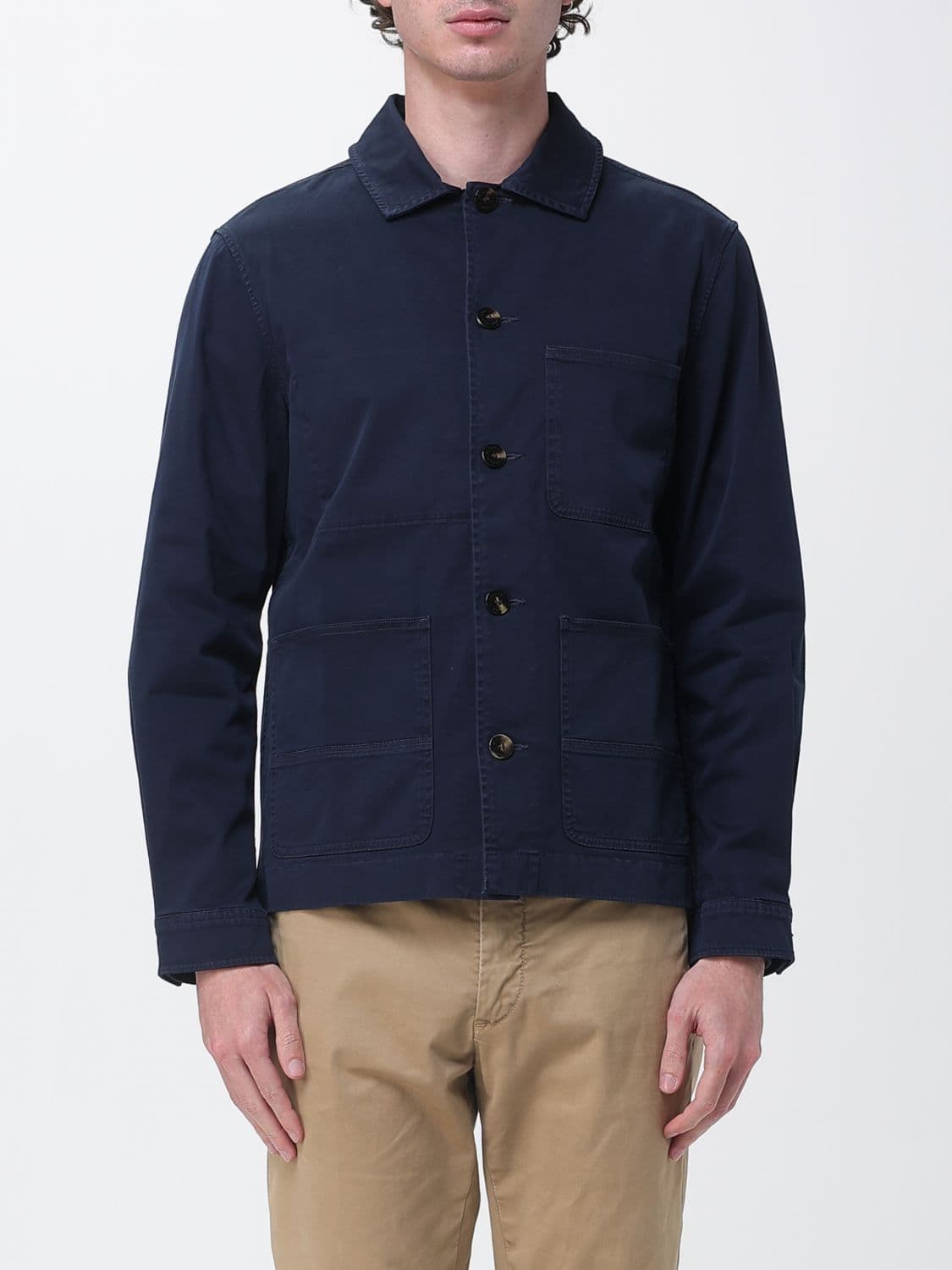 Woolrich Jacket Men color Blue
