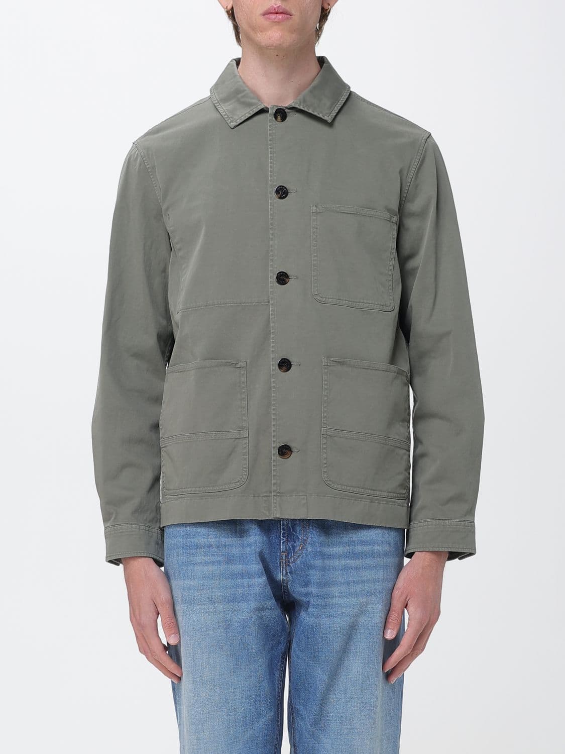 Woolrich Jacket Men color Olive · M