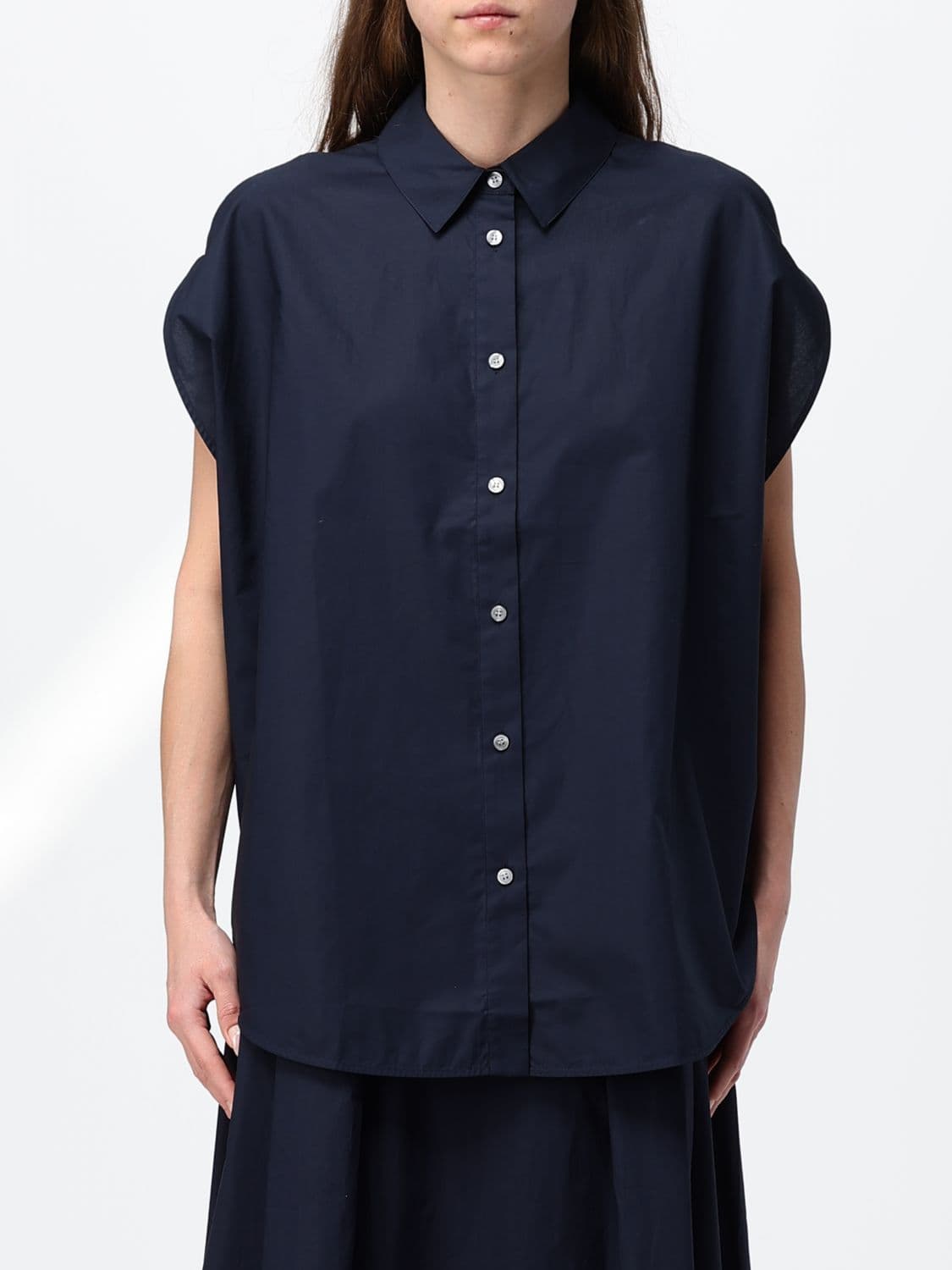 Woolrich Shirt Woman color Blue