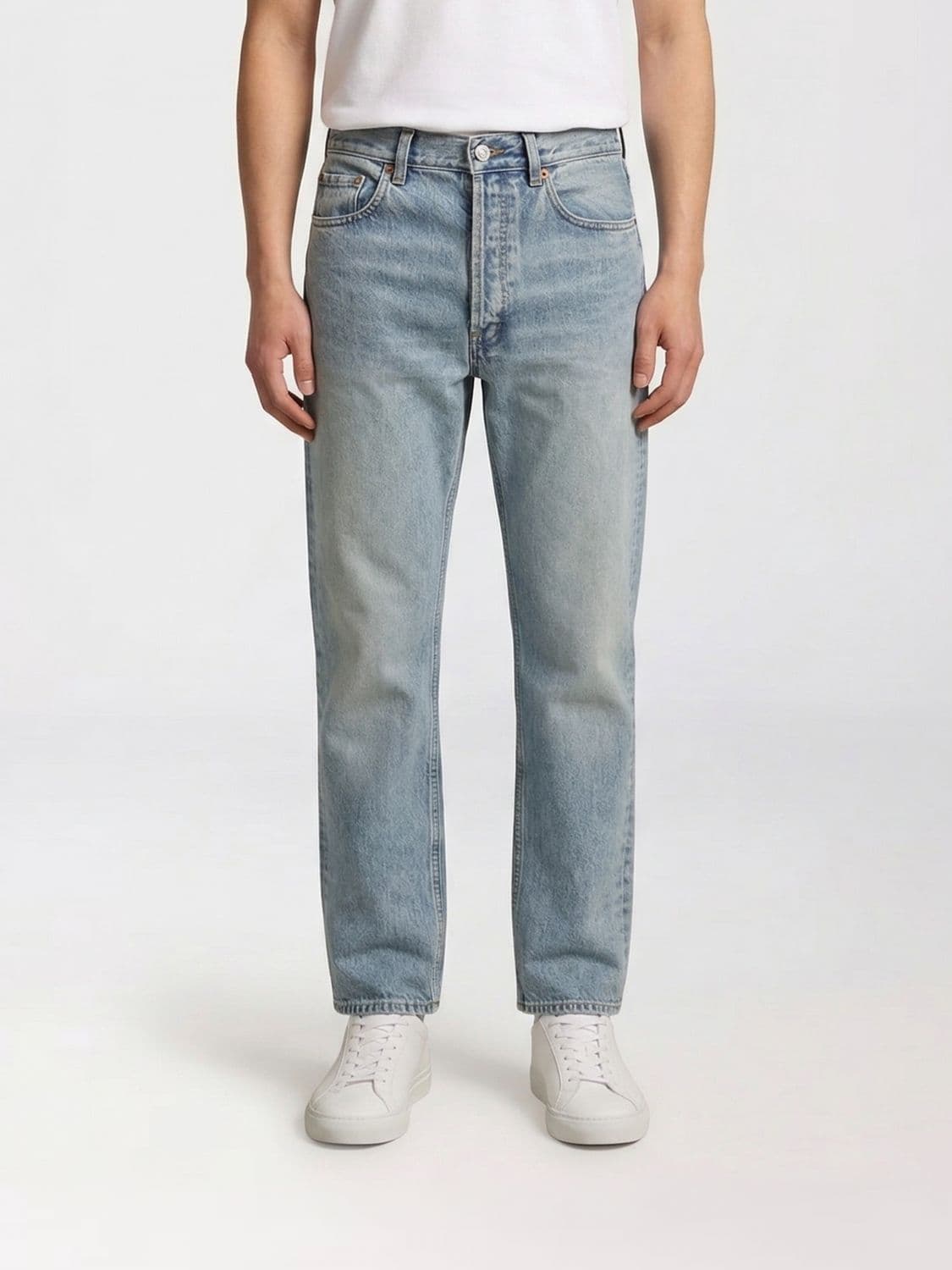 Saint Laurent Jeans Men color Denim