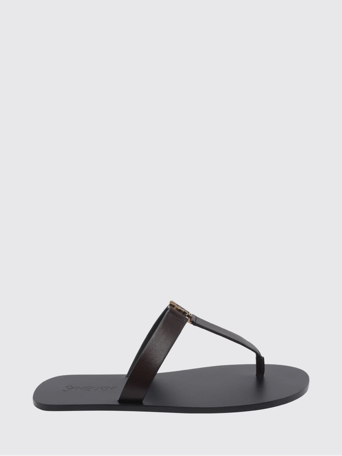 Saint Laurent Sandals Men color Dark