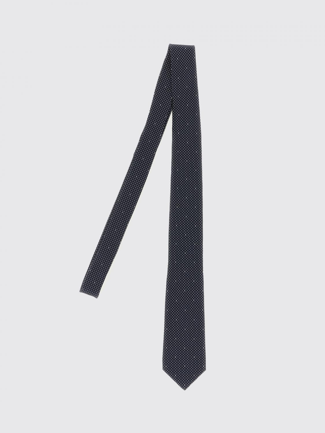 Saint Laurent Tie Men color Navy