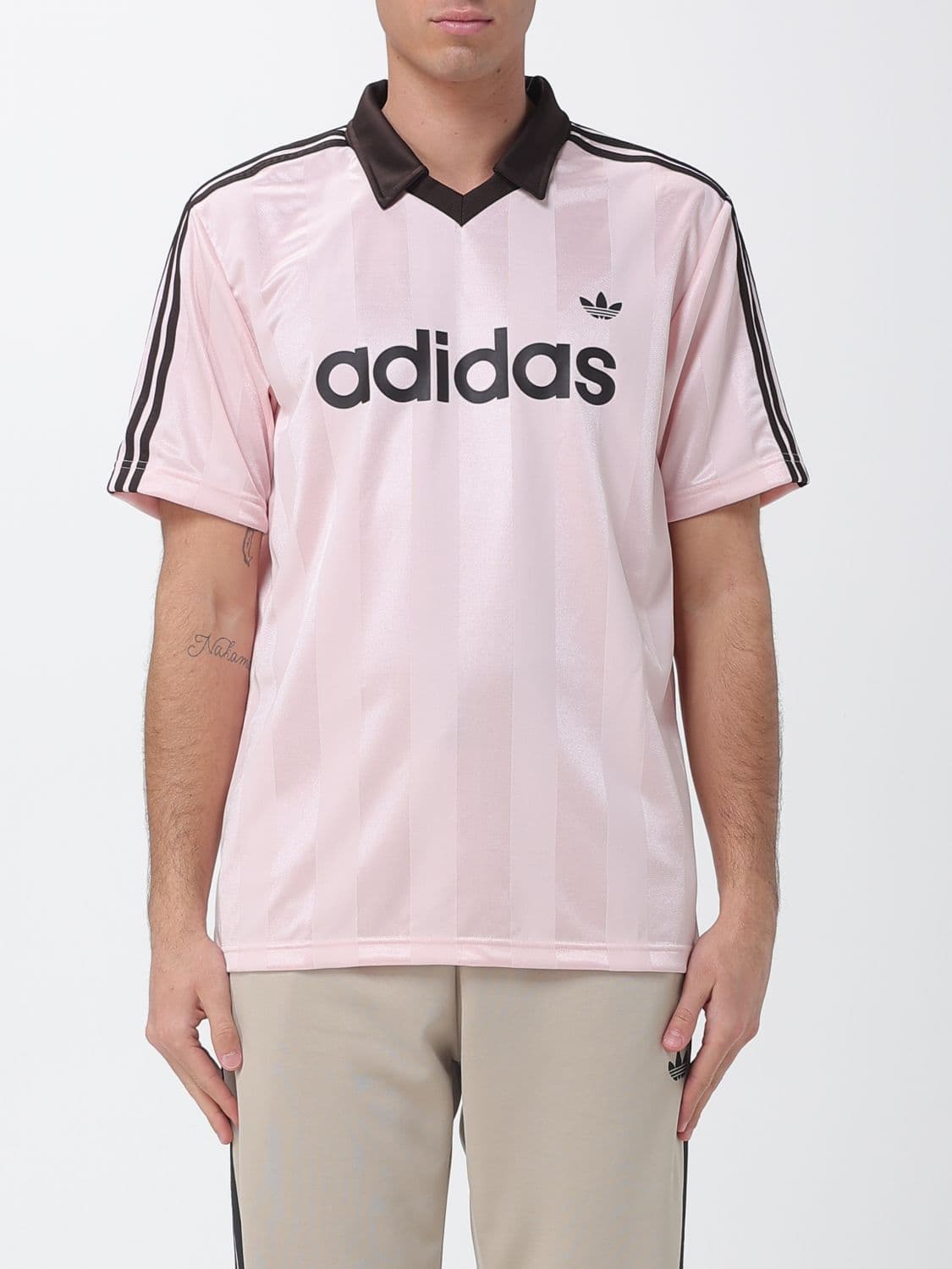 Adidas Originals T-Shirt Men color Pink · L
