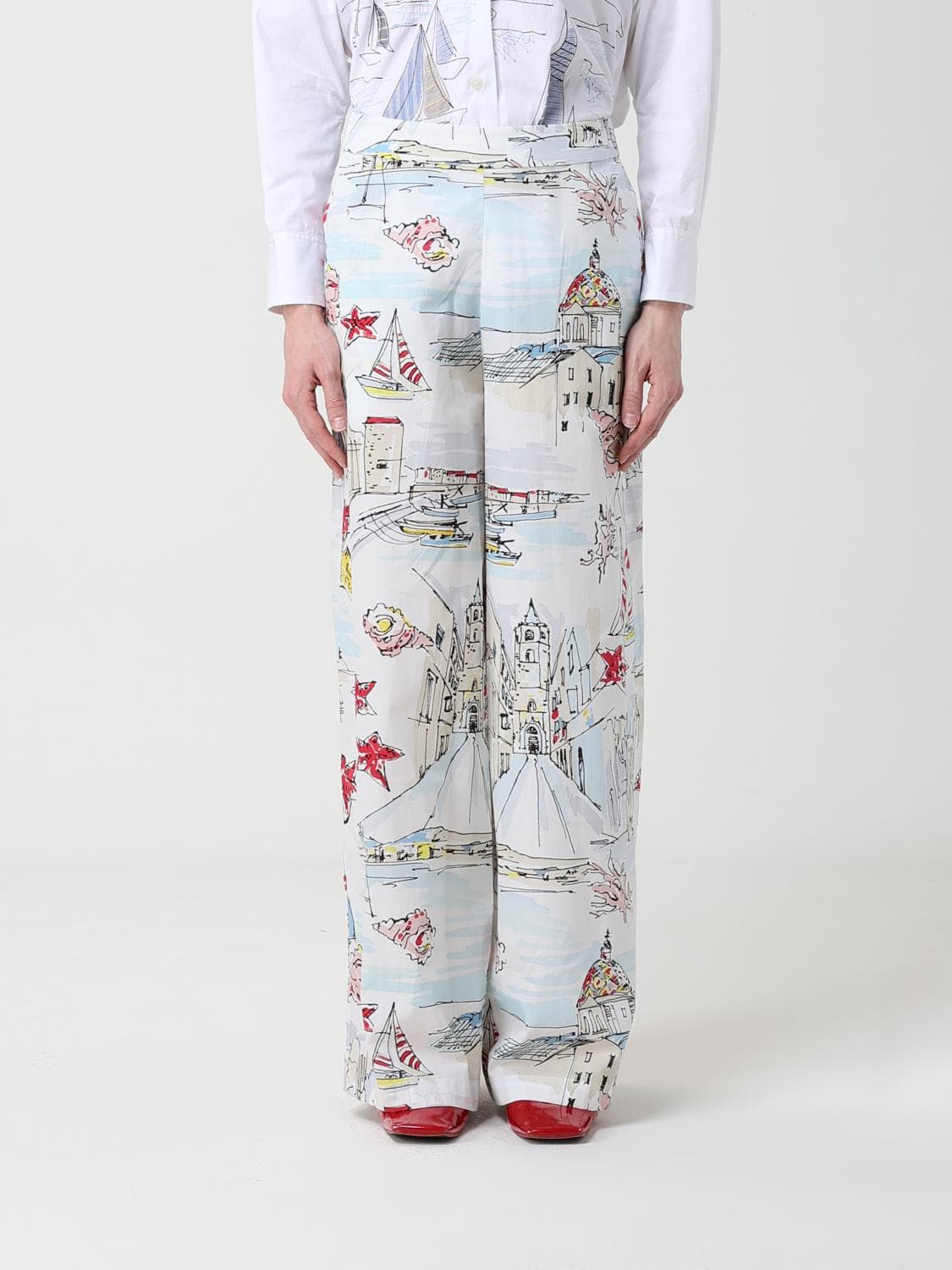 Antonio Marras Pants Woman color White