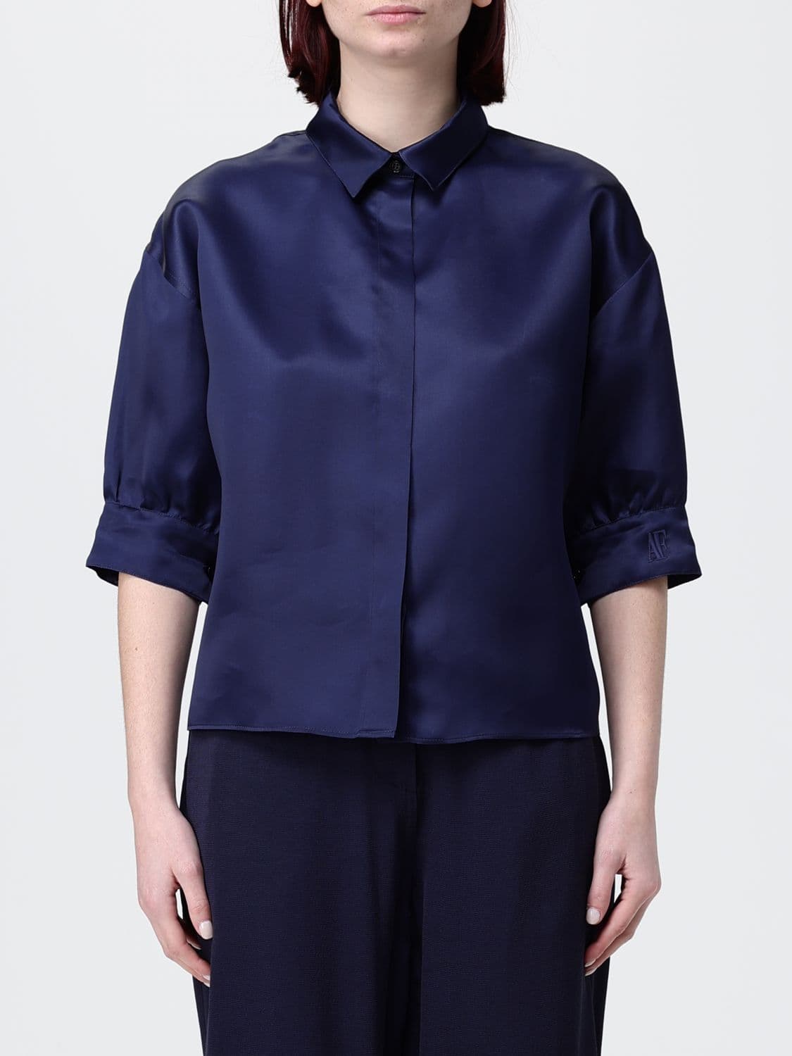 Alberta Ferretti Shirt Woman color Blue