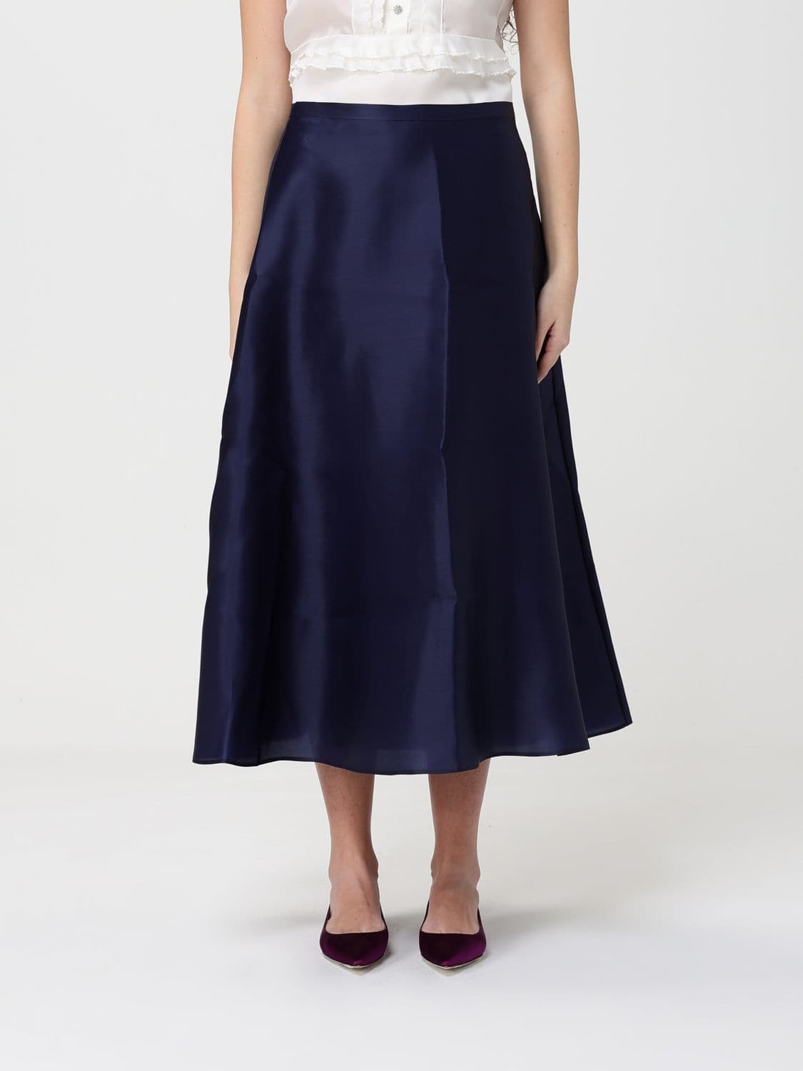 Alberta Ferretti Skirt Woman color Blue