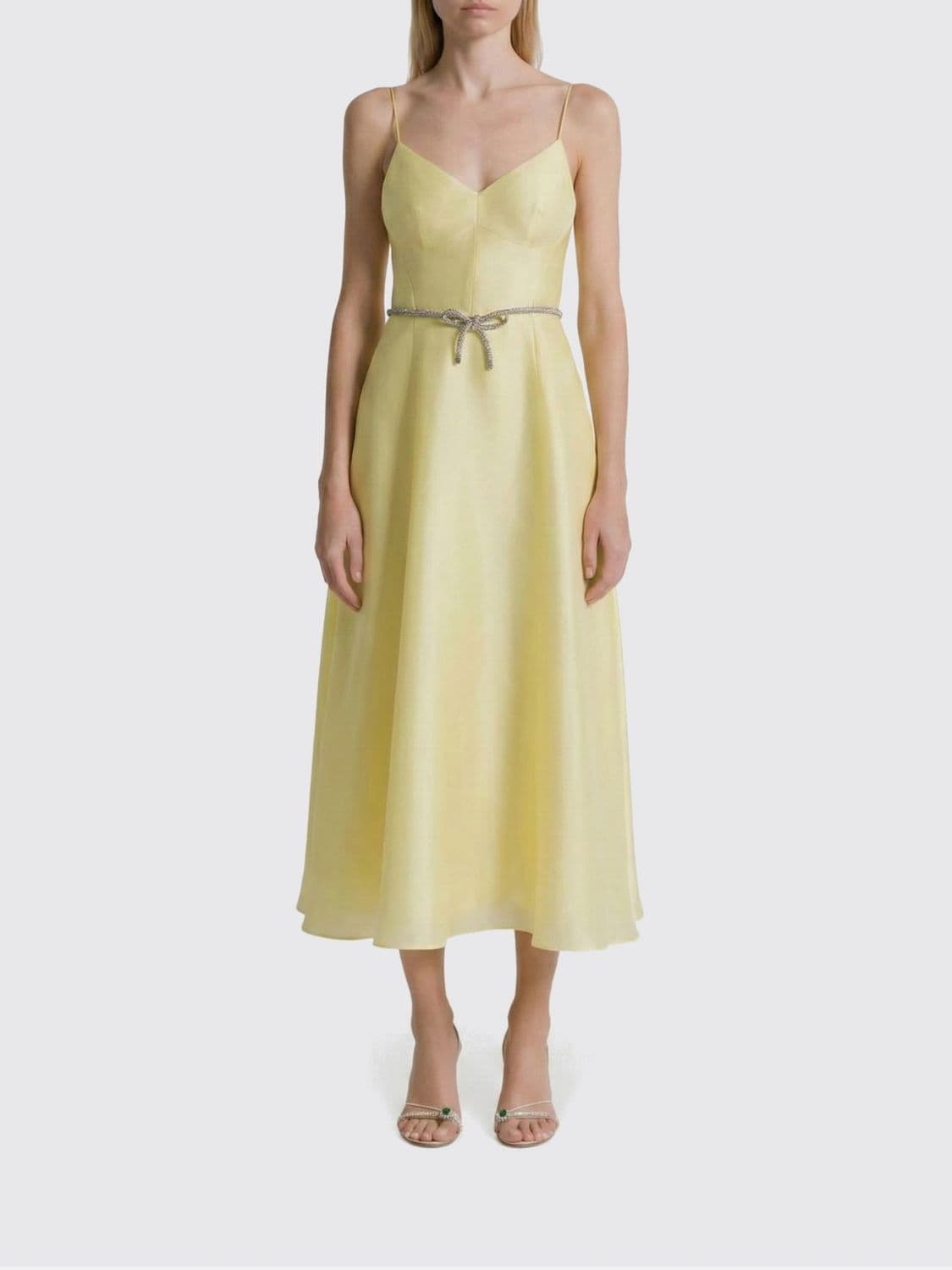 Alberta Ferretti Dress Woman color Yellow