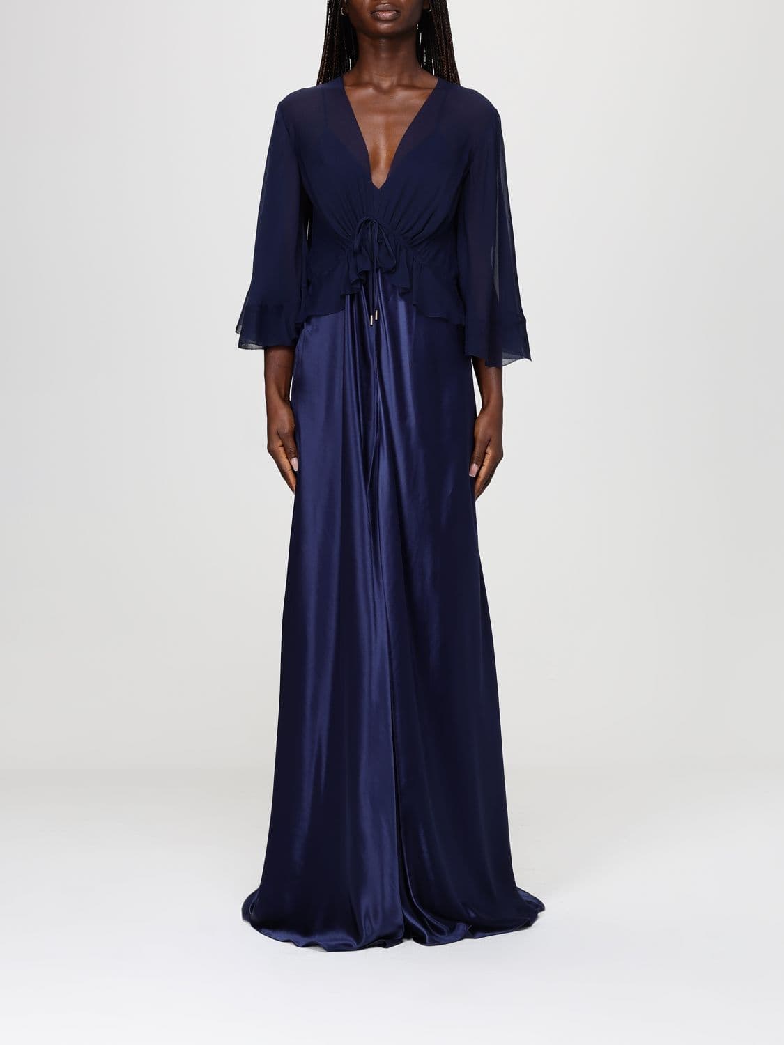 Alberta Ferretti Dress Woman color Blue