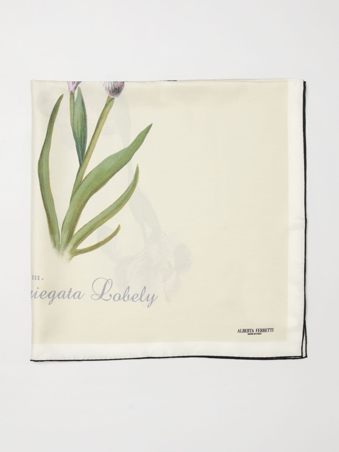 Alberta Ferretti Neck Scarf Woman color Yellow Cream · OS