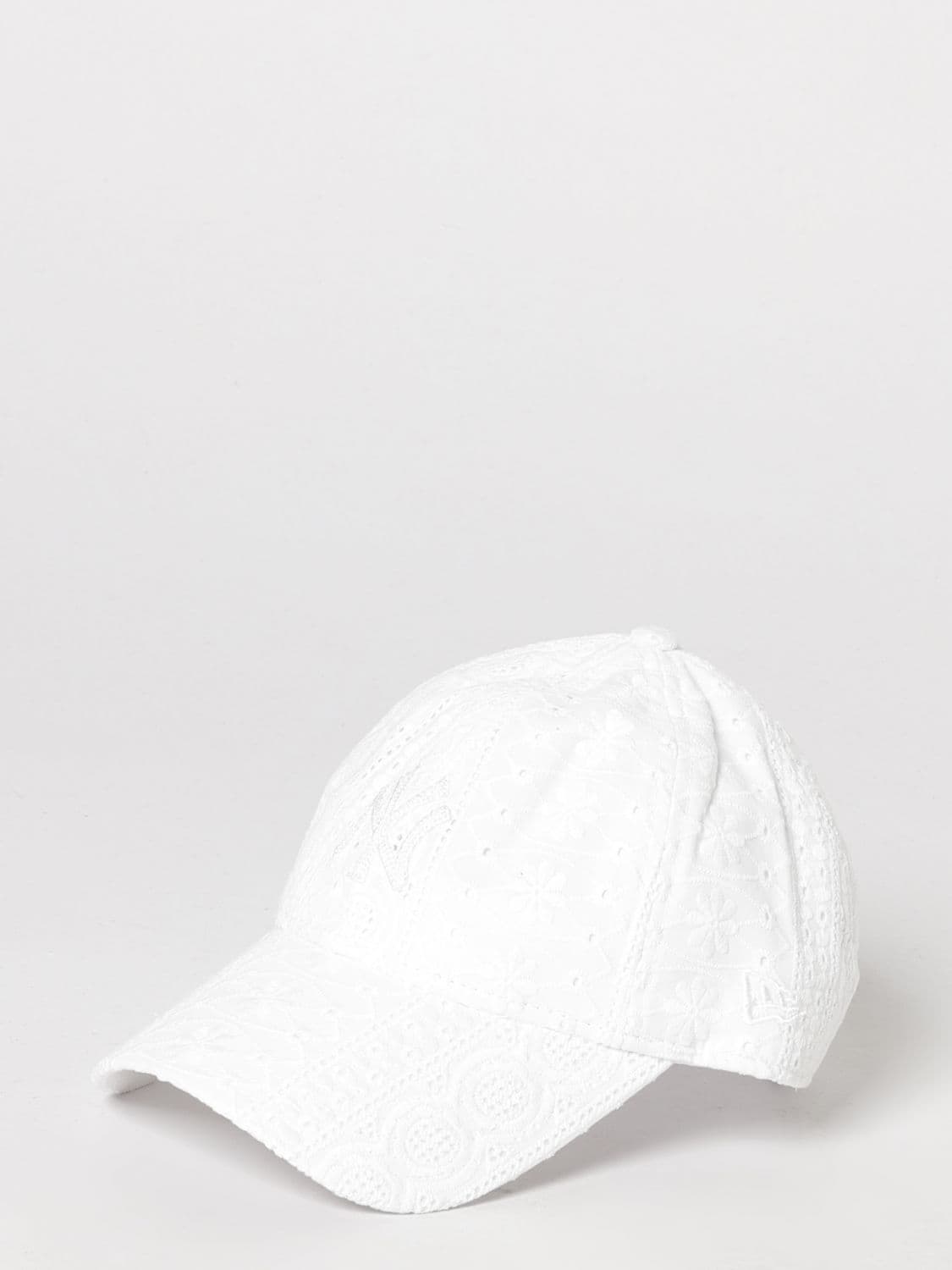 New Era Hat Woman color White