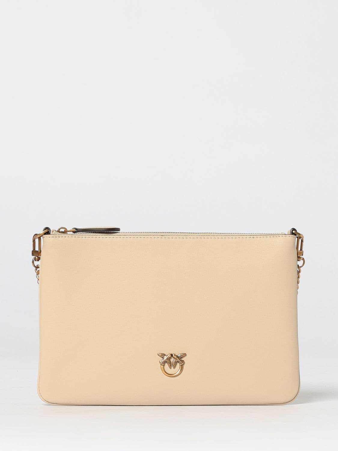 Pinko Clutch Woman color Beige