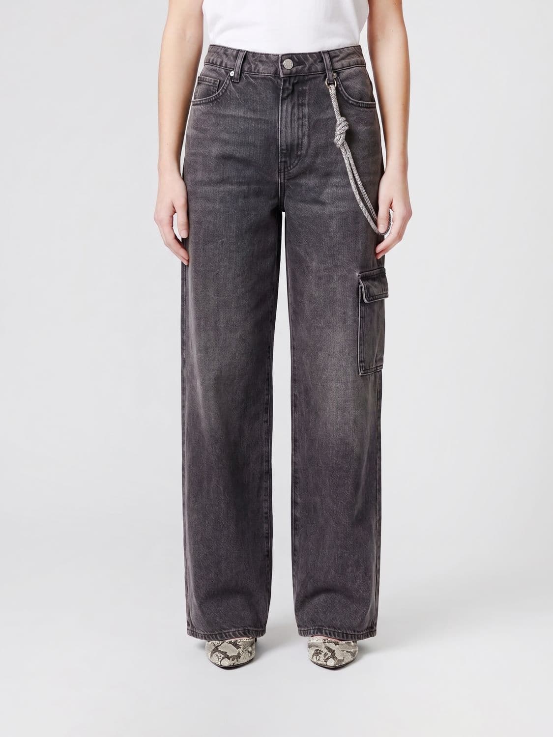 Pinko Jeans Woman color Black