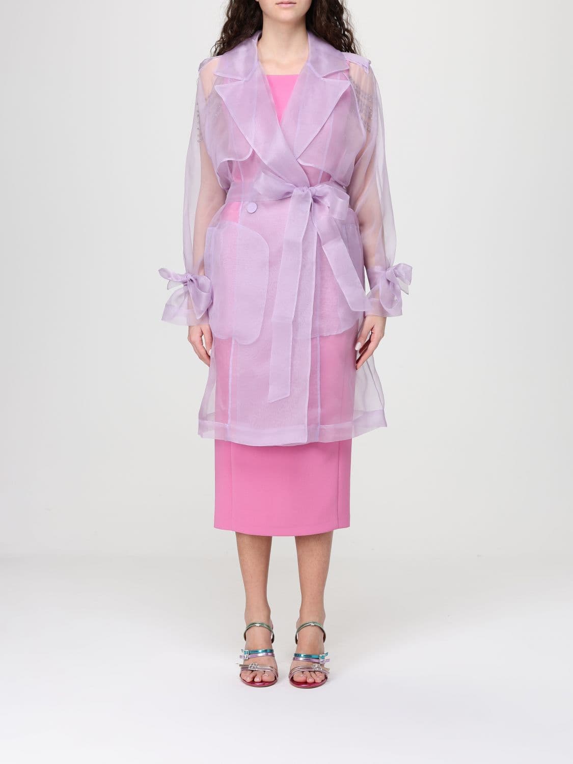 Pinko Jacket Woman color Violet