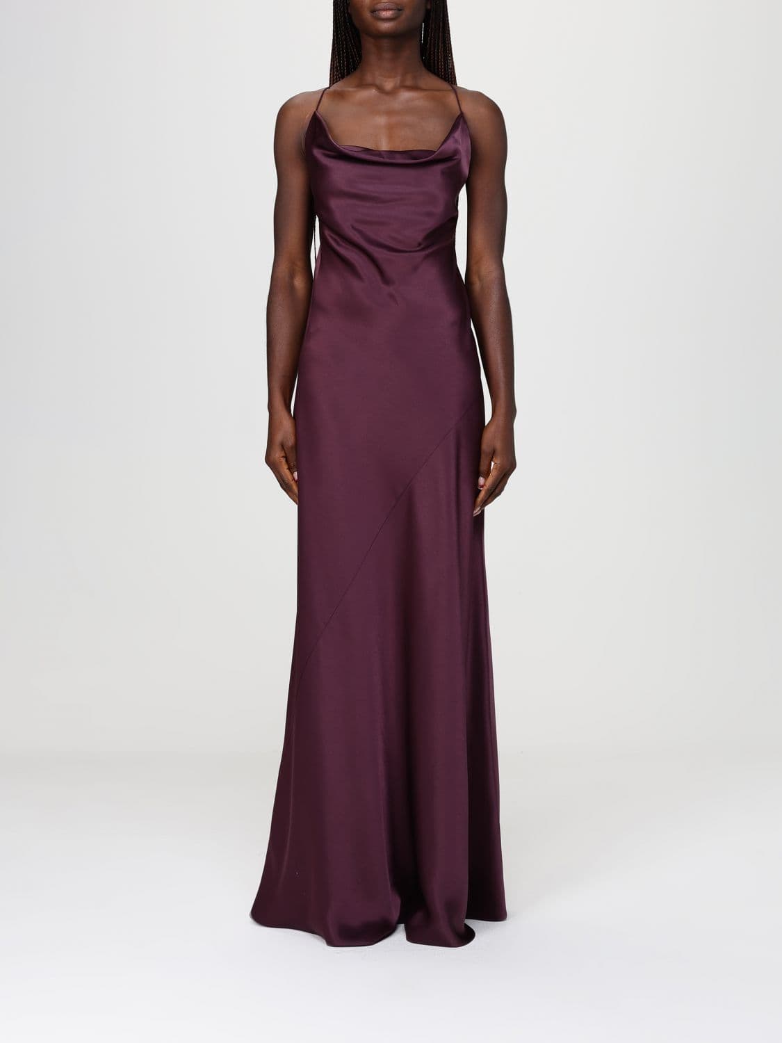 Pinko Dress Woman color Burgundy