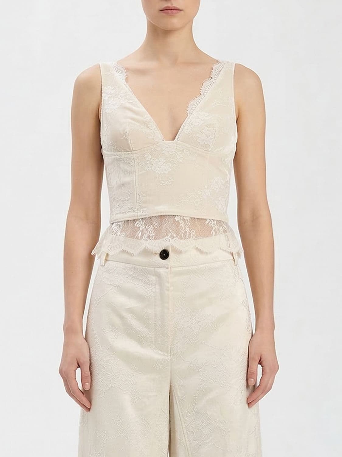 Pinko Top Woman color Beige