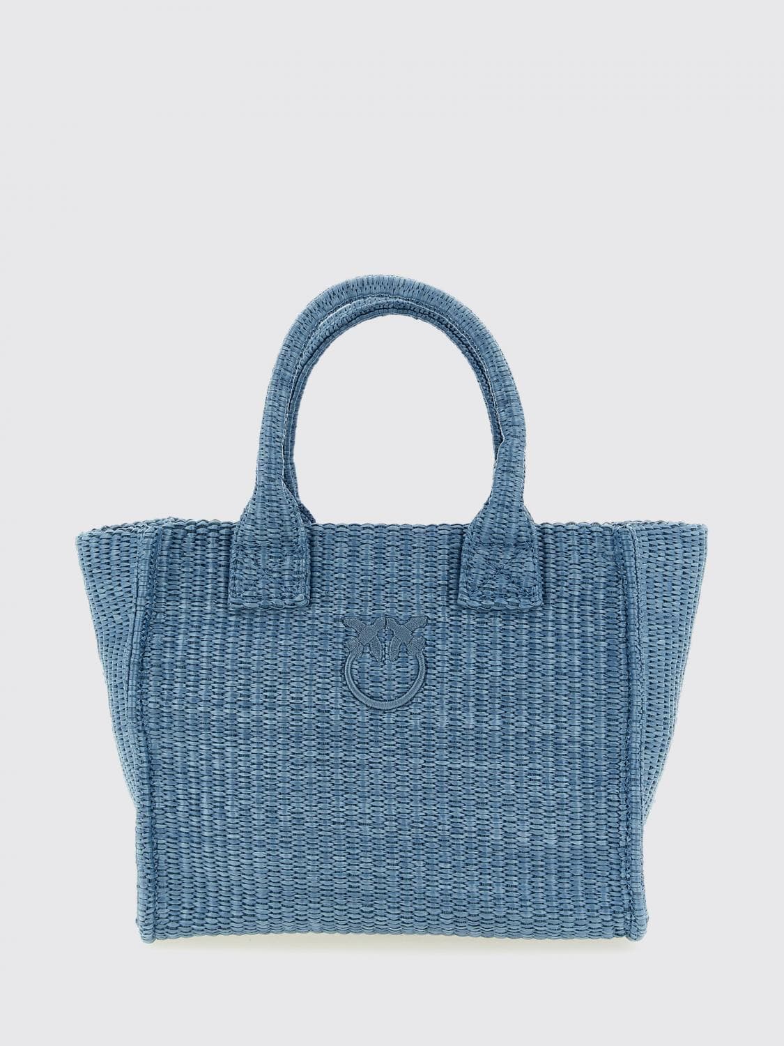 Pinko Mini Bag Woman color Gnawed Blue