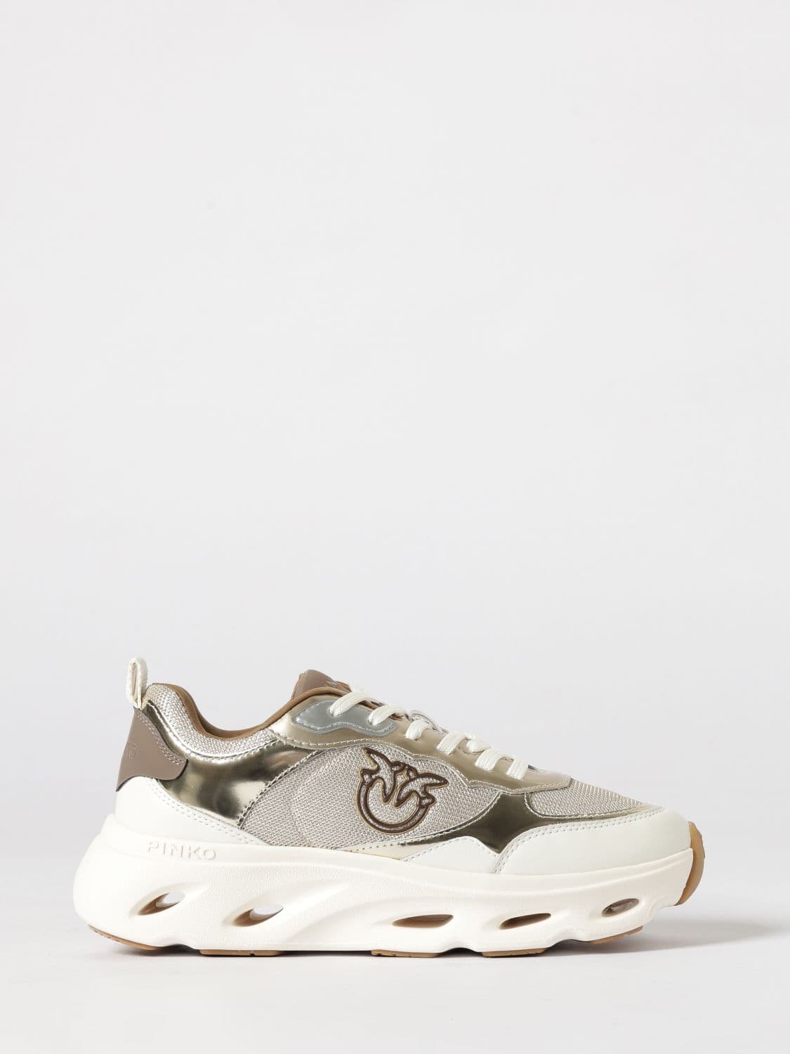 Pinko Sneakers Woman color Beige