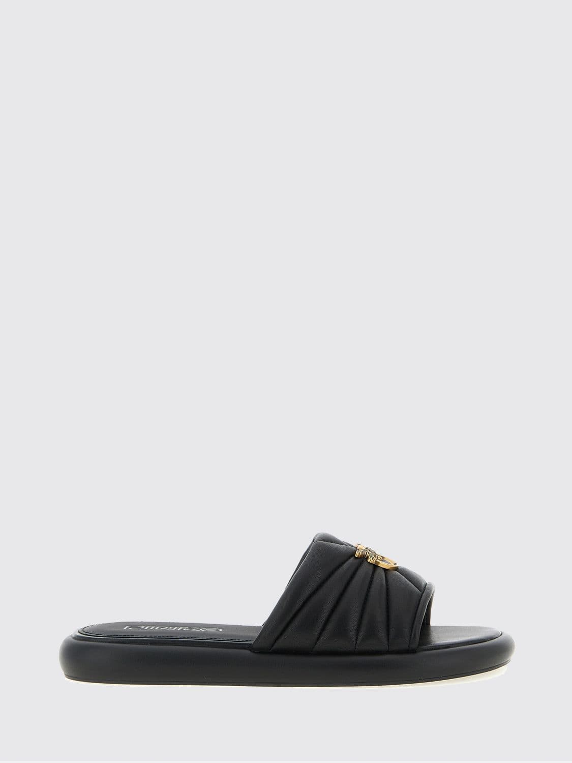 Pinko Heeled Sandal Woman color Black