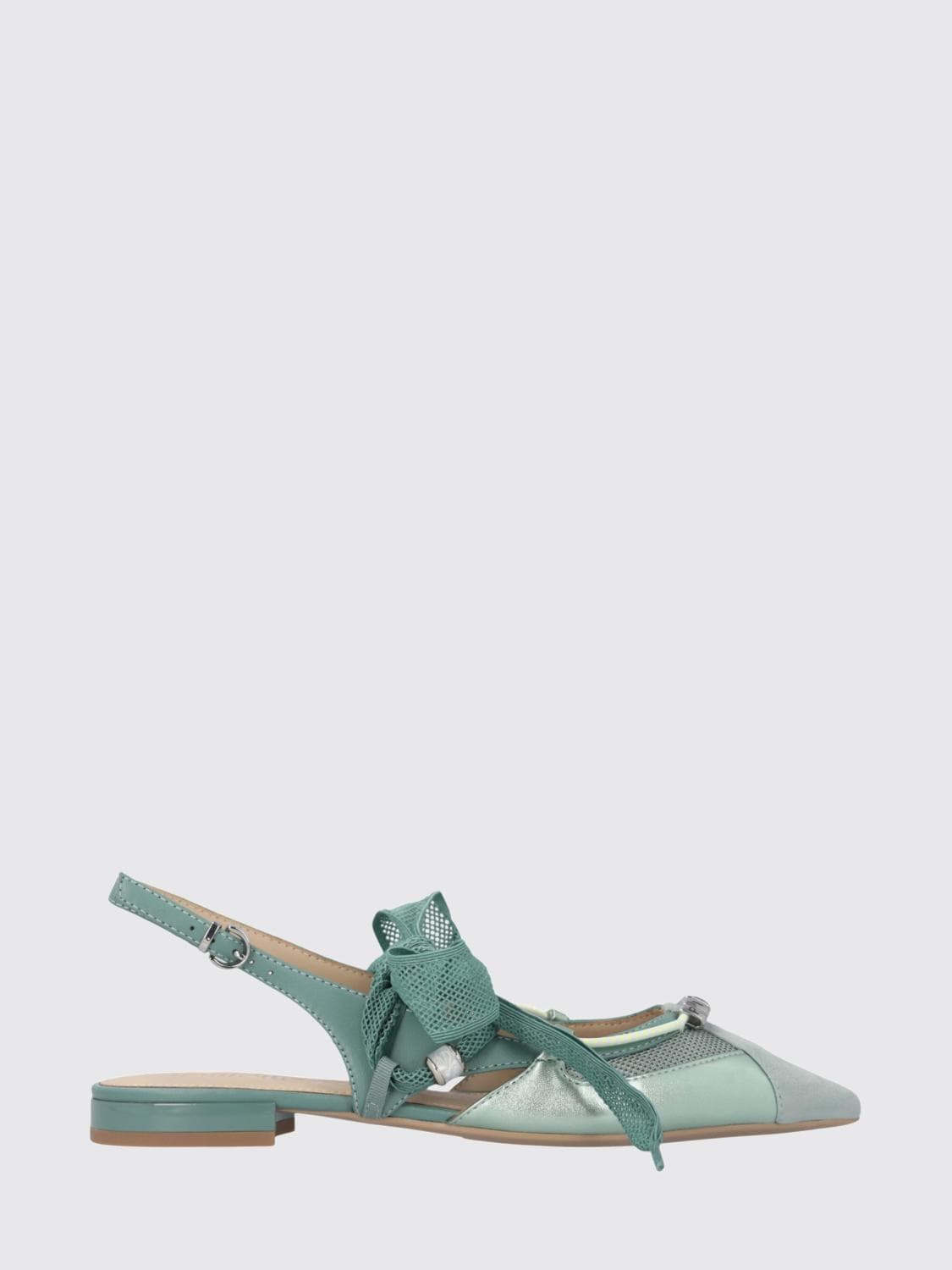Pinko Ballet Flat Woman color Sage